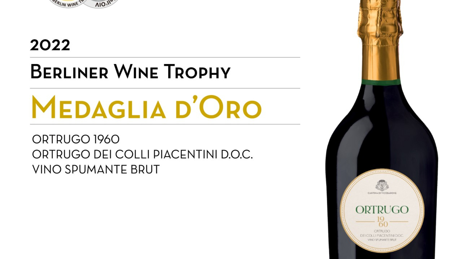 Berliner Wine Trophy 2022: medaglia d'oro per la Cantina di Vicobarone. "Un onore"