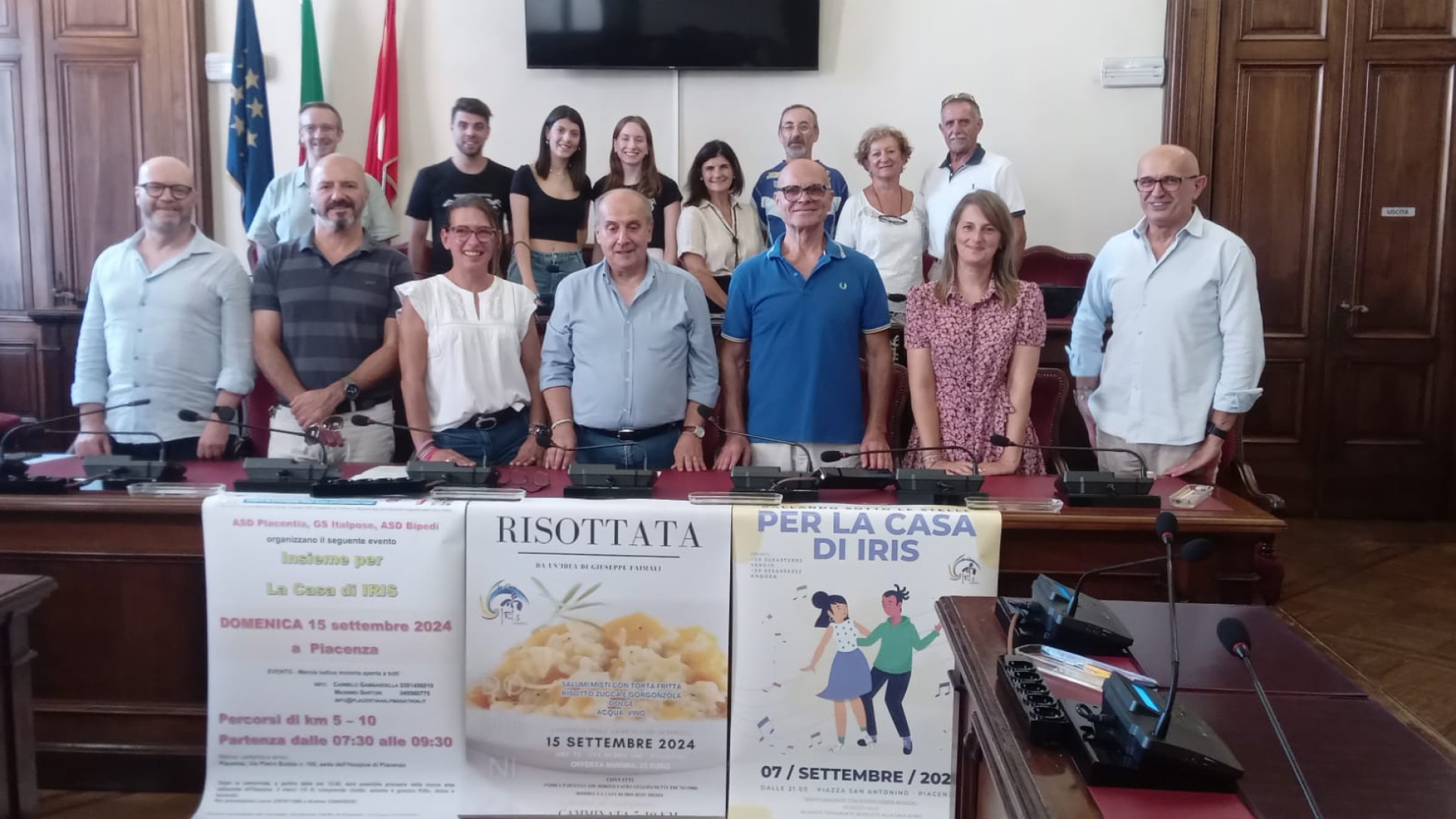 Camminata, danze e risottata: tre eventi per l'hospice di Piacenza