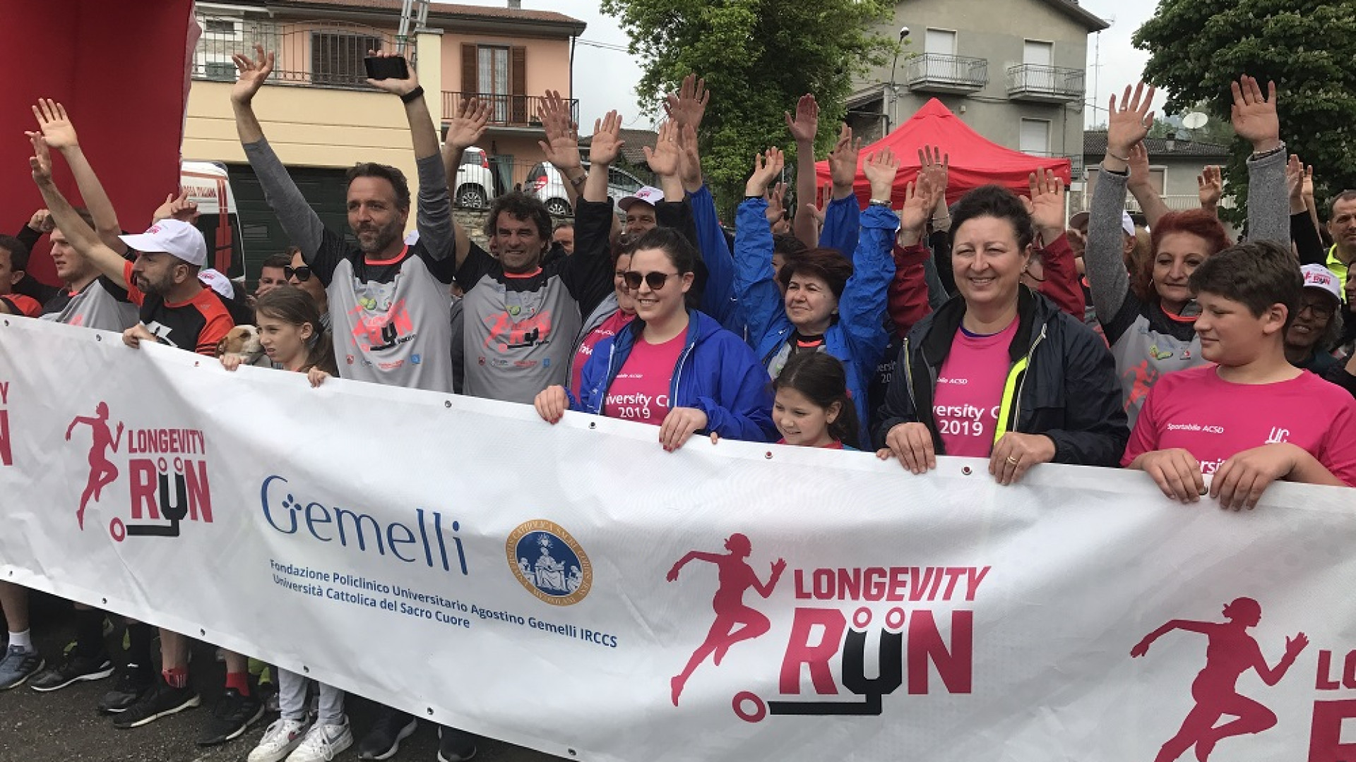 Oltre 150 partecipanti alla "Longevity run" a San Gabriele di Piozzano