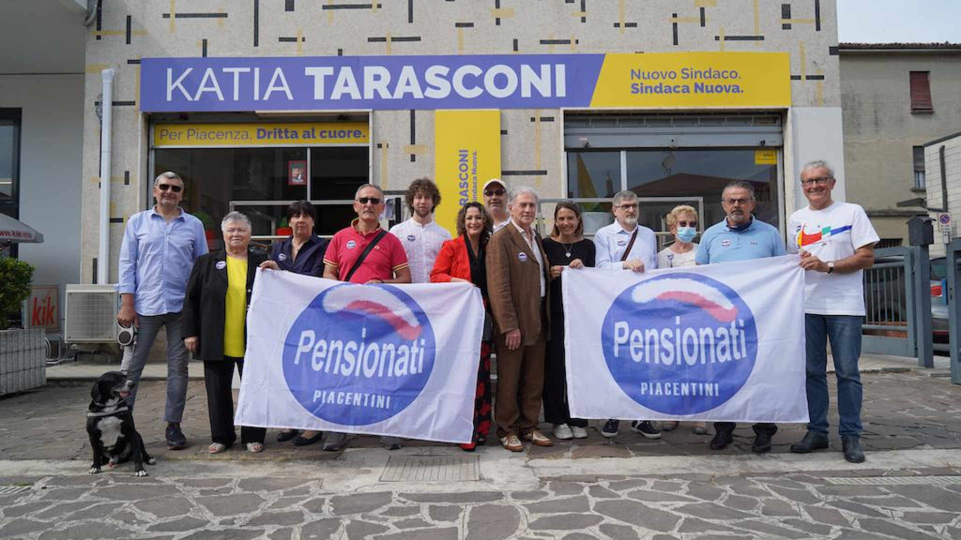 I "Pensionati piacentini" al fianco di Tarasconi: "Vicina alle nostre esigenze"