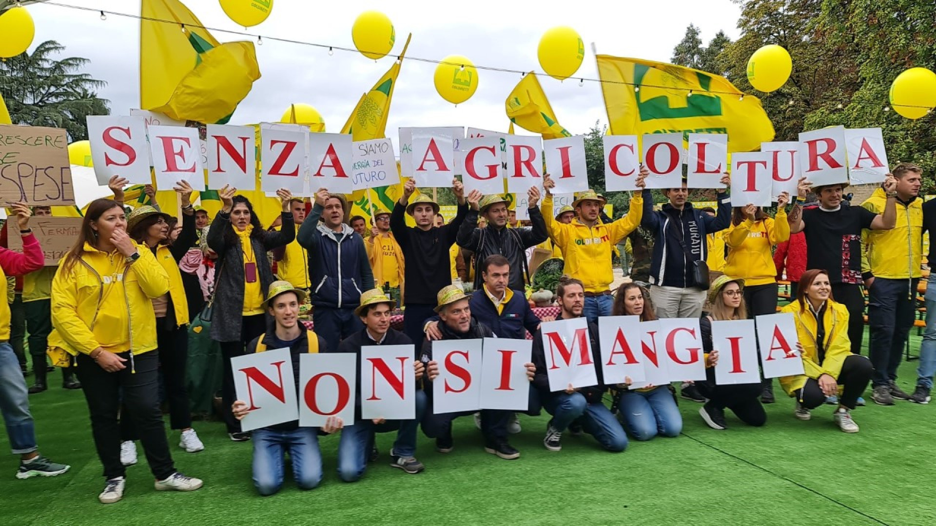 Coldiretti al villaggio contadino a Milano: sos costi, aziende in ginocchio