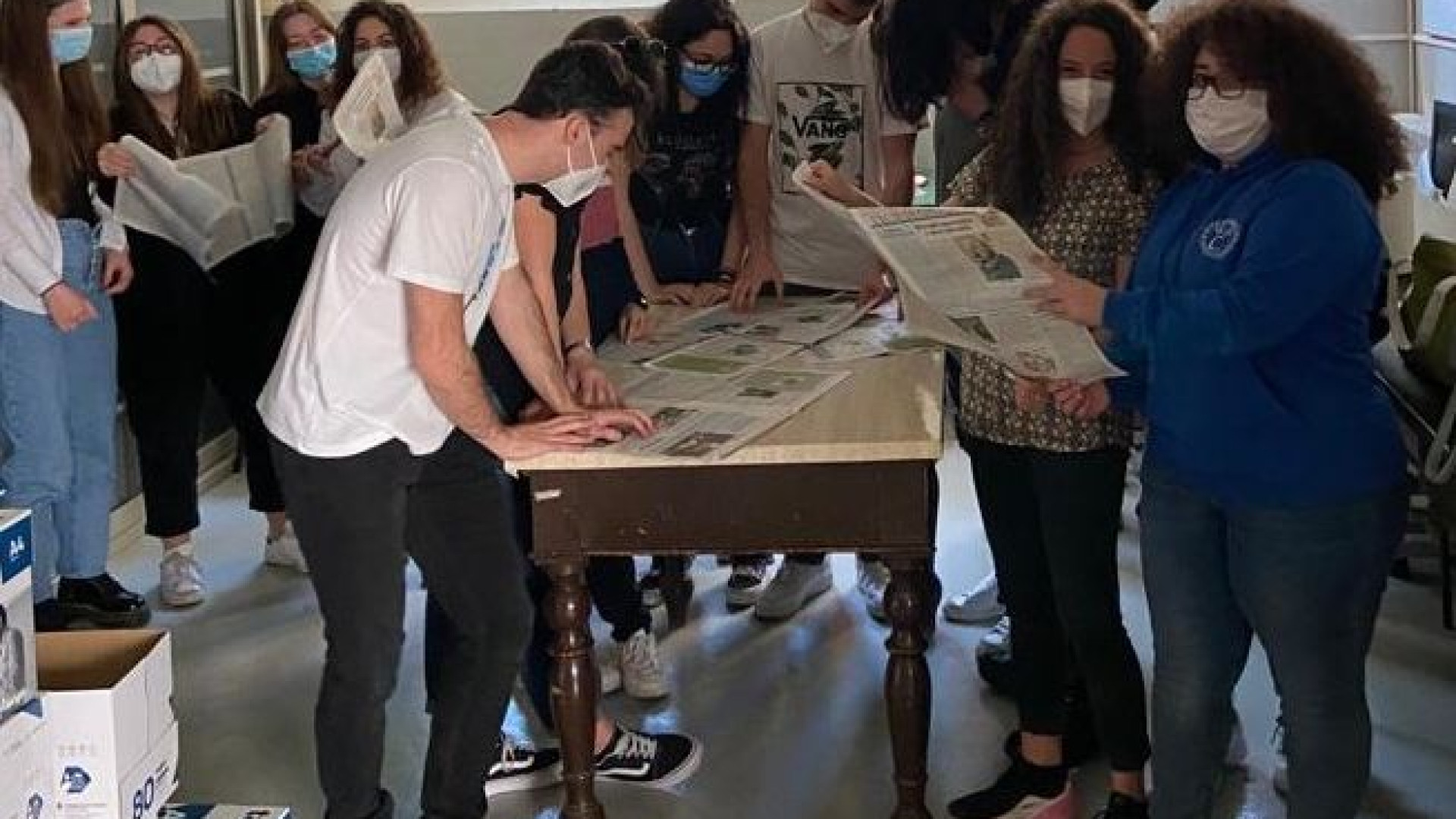 Ripartono i giornali scolastici: oggi con Libertà le 6 pagine di “L’Eco di Giulia”