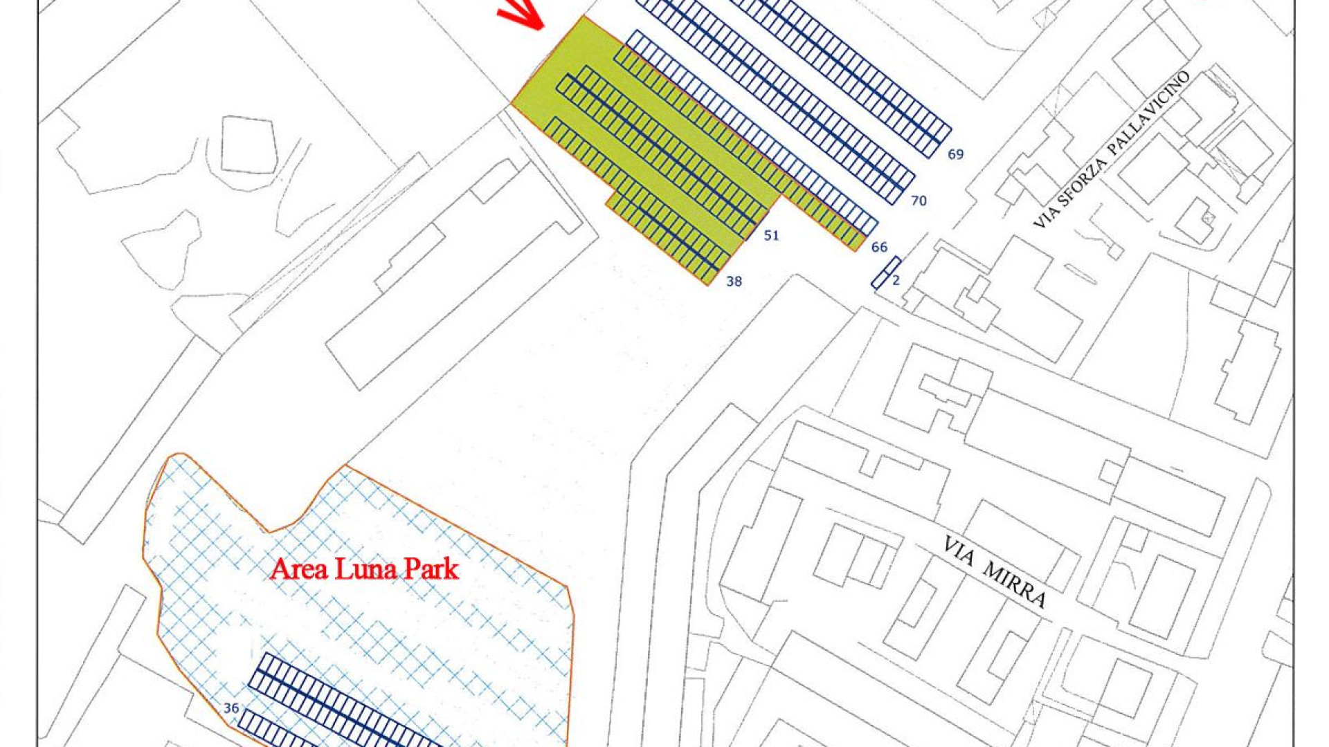Firme, esposti e manifestazione contro il Luna Park in viale Malta