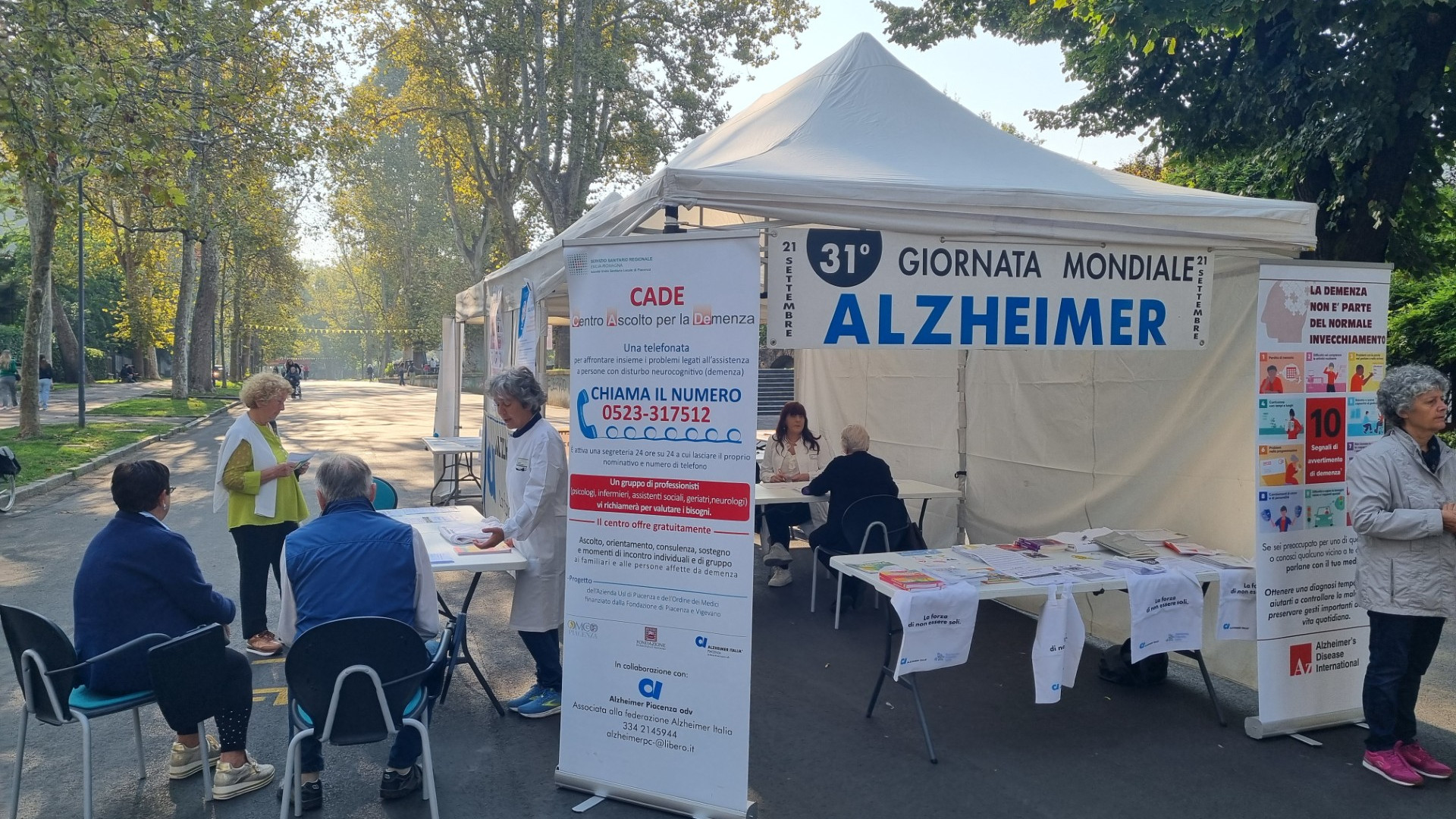 Giornata Alzheimer, prevenzione sul Facsal: "Vita sana e movimento aiutano"