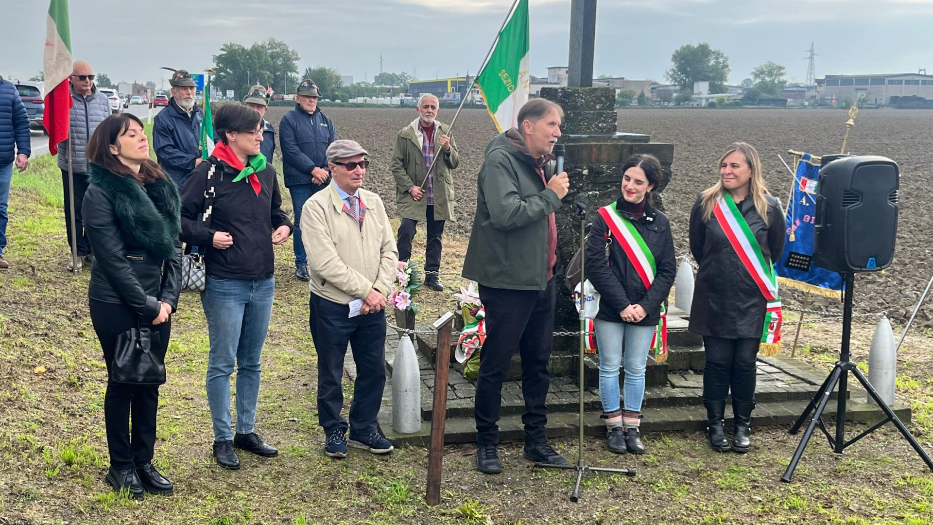 Commemorati i partigiani caduti alla Borghesa 80 anni fa: "Nel ricordo di Abele"