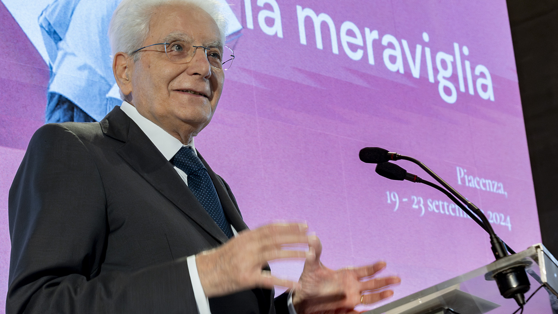 La giornata piacentina di Sergio Mattarella: al Gotico e poi concerto al Municipale