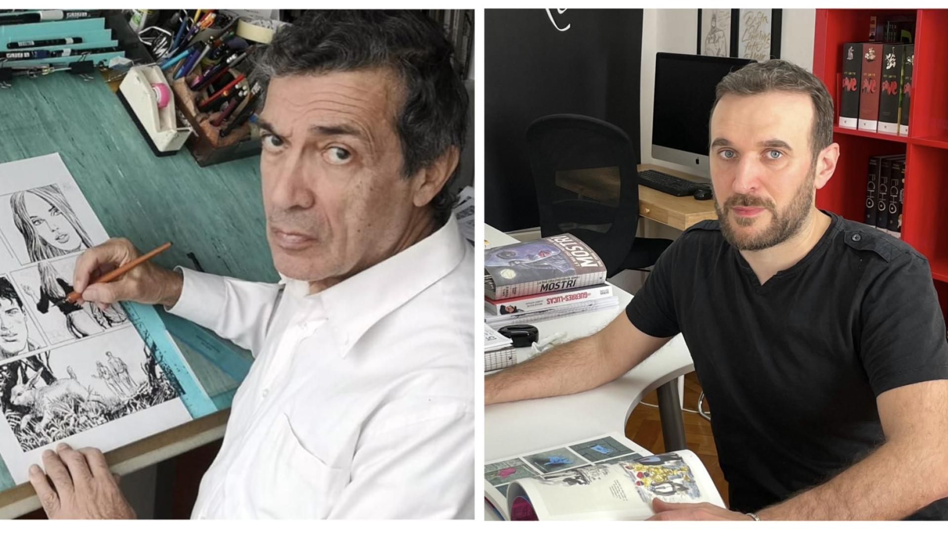 “Il graphic journalism e il fumetto" con Freghieri e Bolzoni allo Spazio Rotative