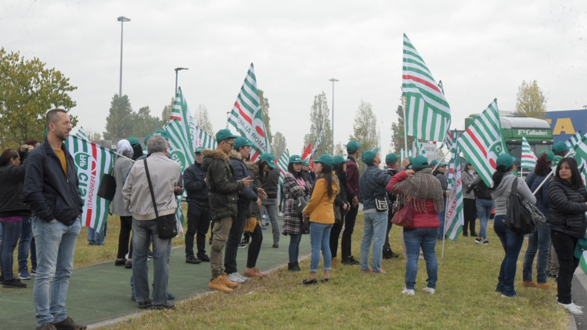 Sciopero della logistica, i sindacati: "A Piacenza adesione vicina al 100%"