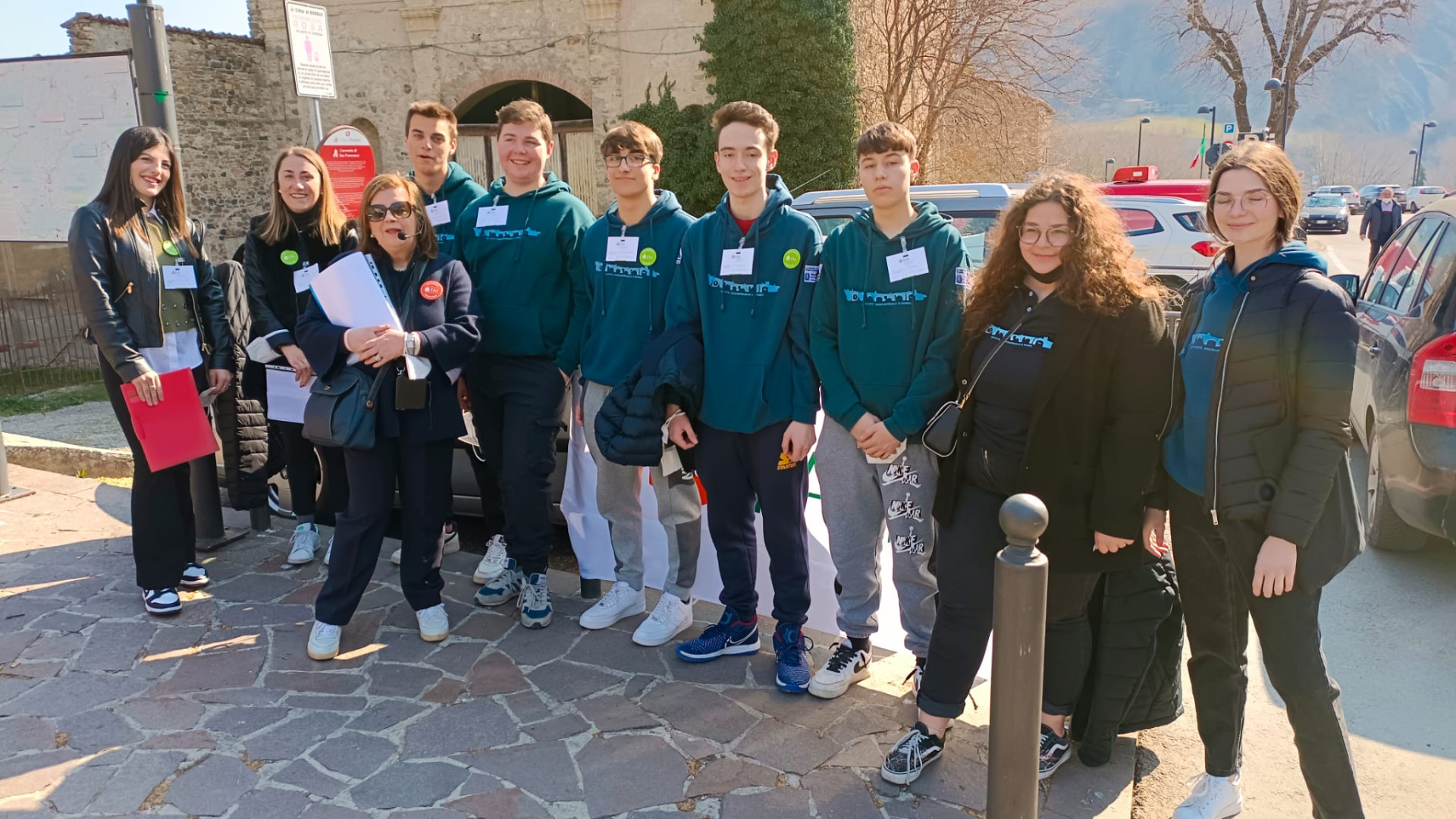 Viaggio nel tempo a Bobbio: guide Fai gli studenti del “San Colombano” e dell'Ucraina