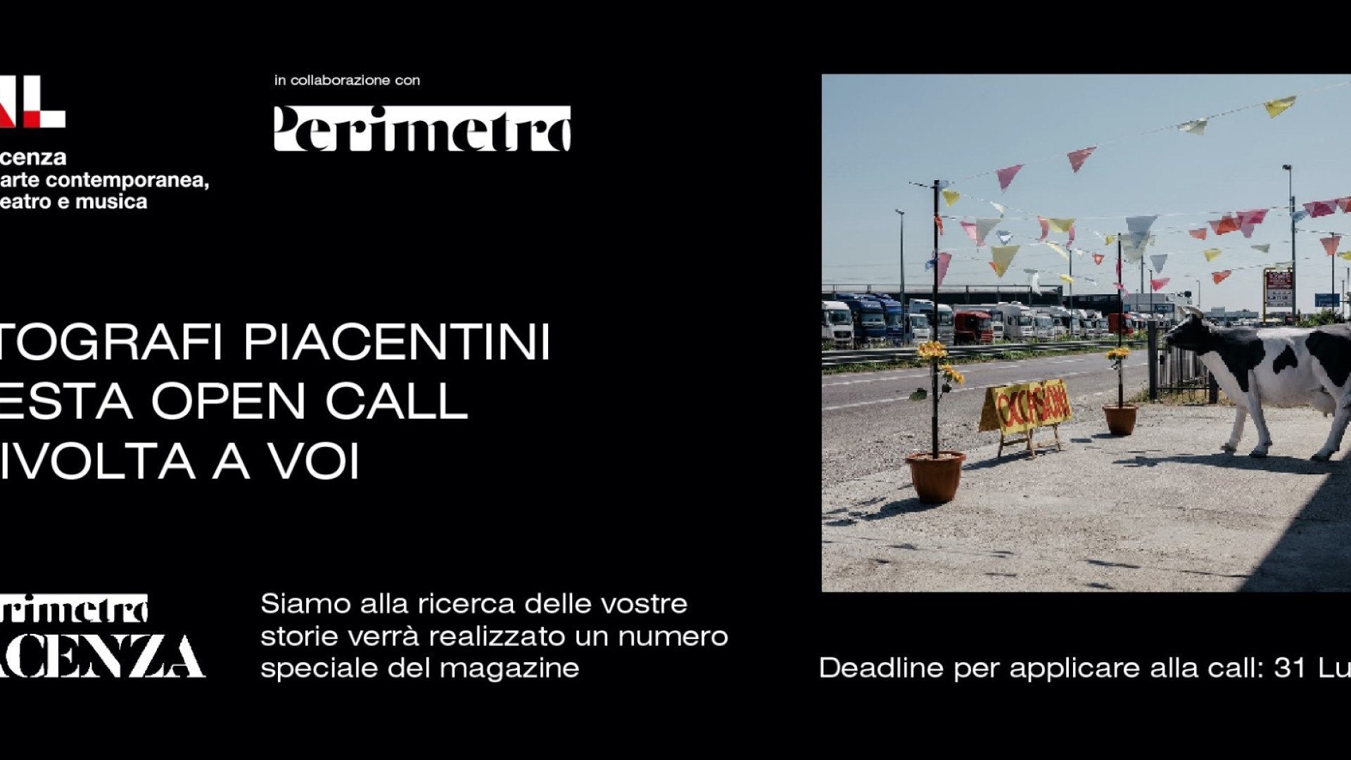 Perimetro Piacenza: prorogata al 31 luglio la open call per fotografi