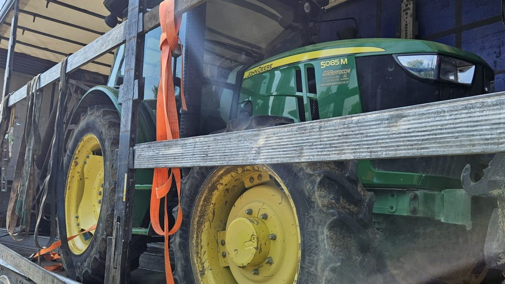 Coldiretti: trattori rubati nel Piacentino ritrovati in Friuli. "Grazie alle forze dell'ordine"