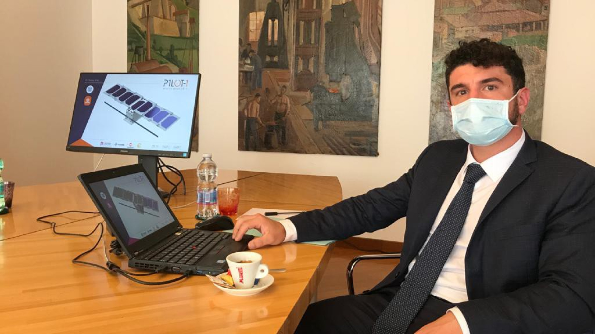 Satellite piacentino nello spazio. L'idea di Alessandro Fanni decollerà dal Texas