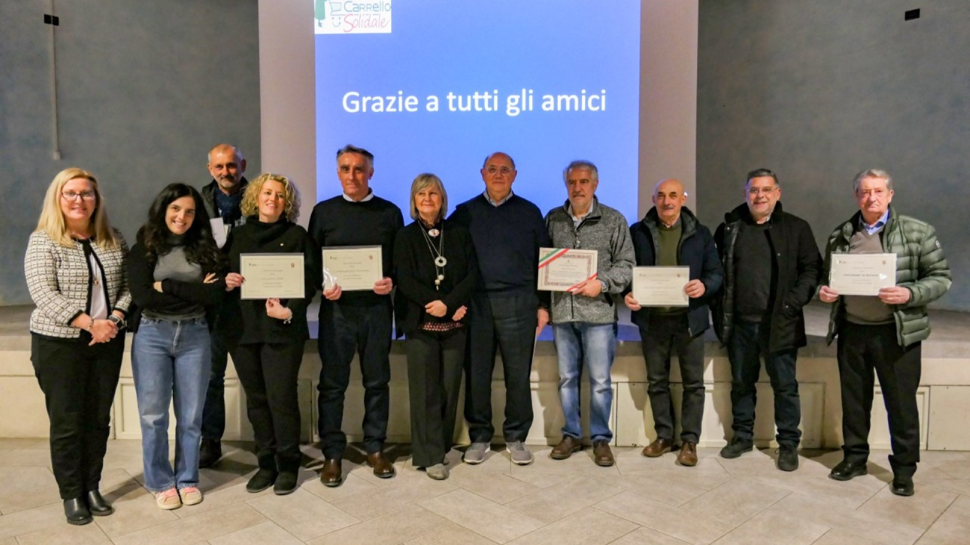 Castel San Giovanni, Carrello solidale compie 10 anni. Nel 2022 aiutate 131 famiglie