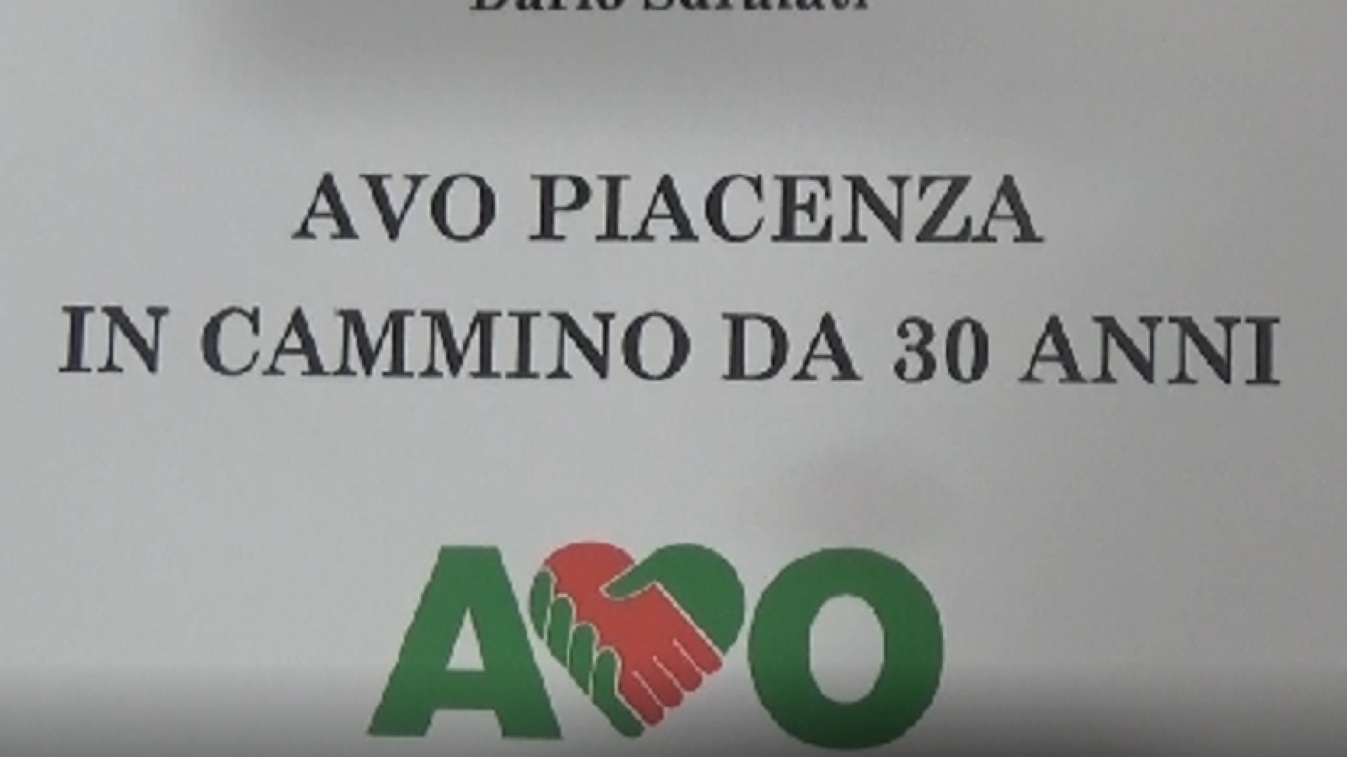 Avo compie 30 anni al fianco dei malati in ospedale e delle loro famiglie