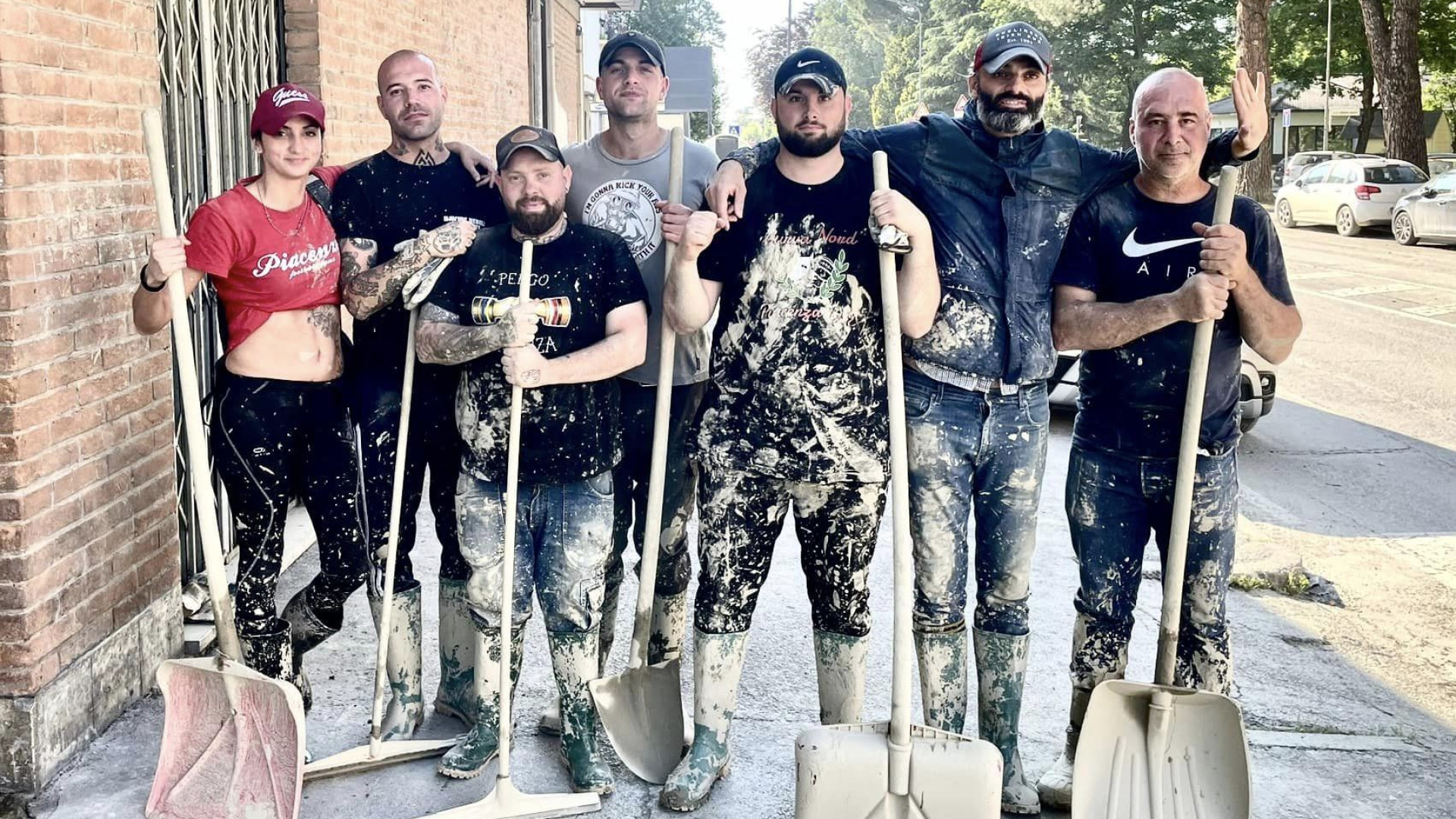 Alluvione in Romagna, in aiuto anche i ragazzi della Curva Nord del Piace