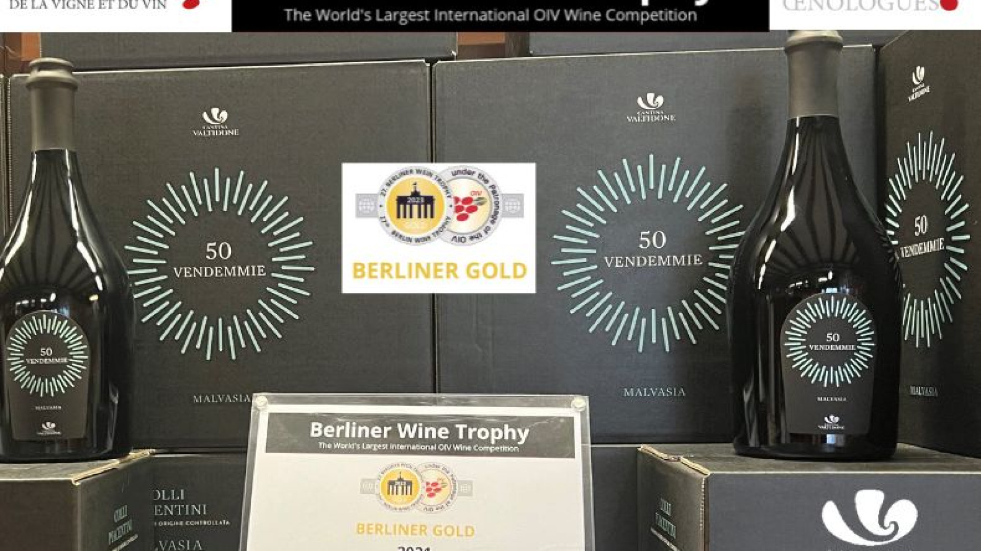 La Malvasia di Cantina Valtidone vince il più grande concorso vinicolo al mondo