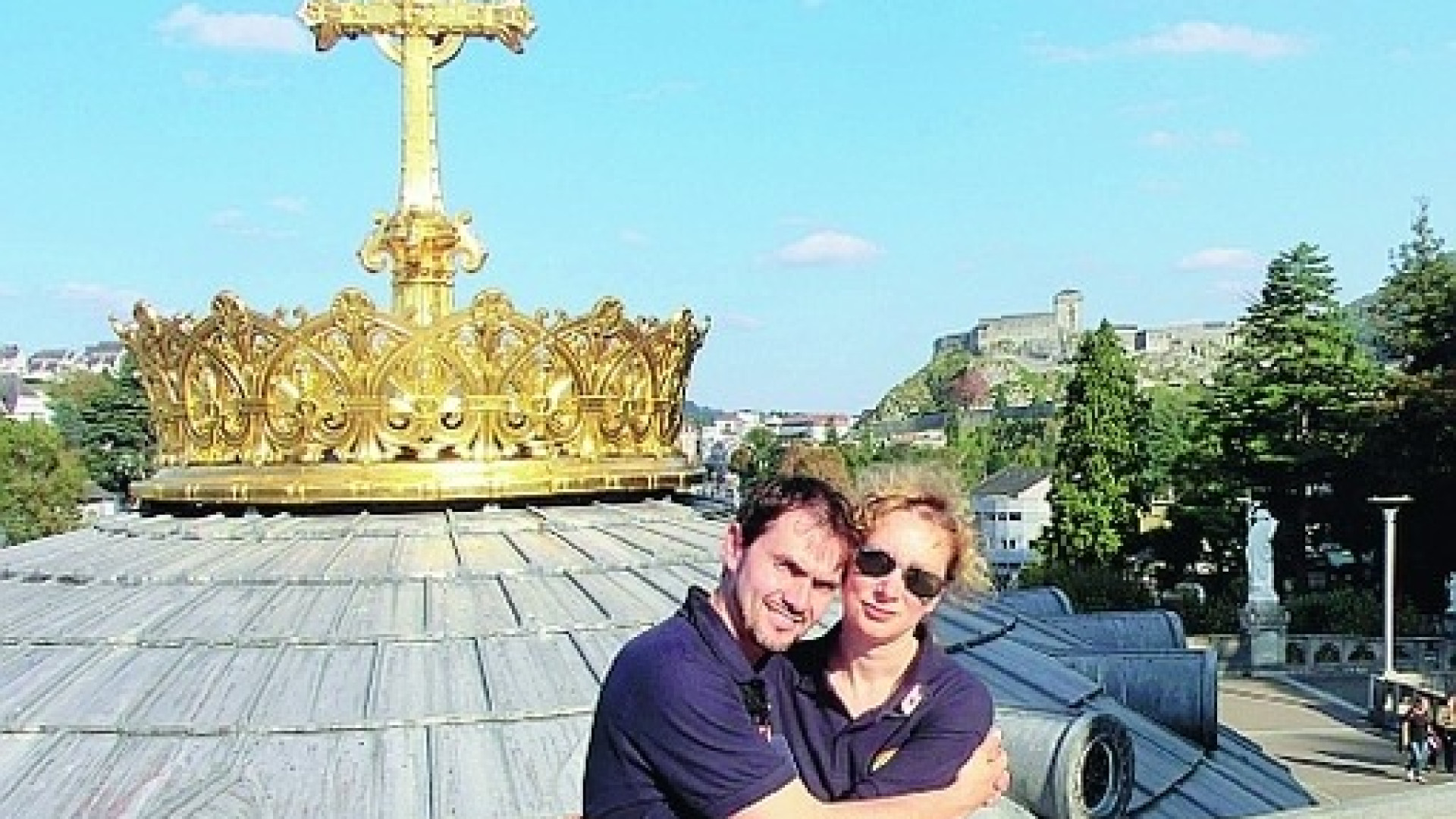 Stefano e Silvia, luna di miele a Lourdes per dire "sì" tutta la vita