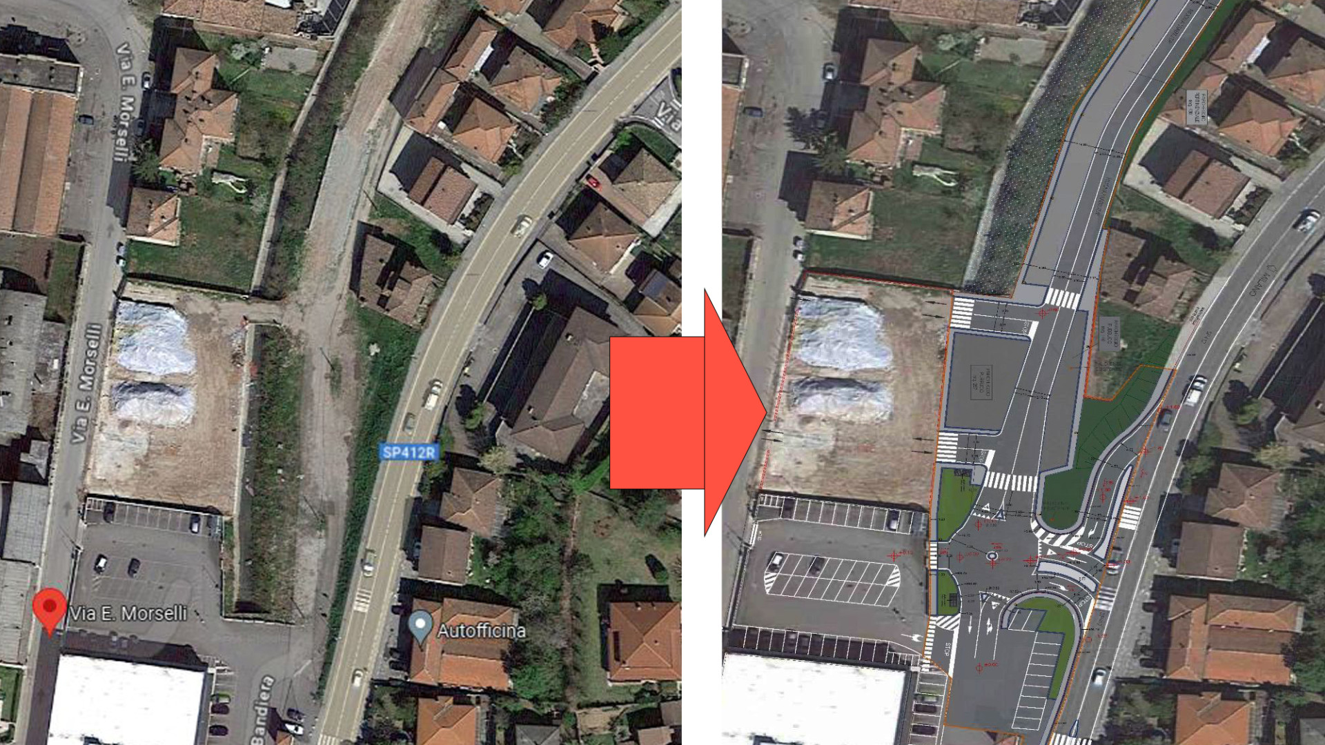 Castello, rinasce l'area tra via Morselli e via Allende: il progetto di riqualificazione