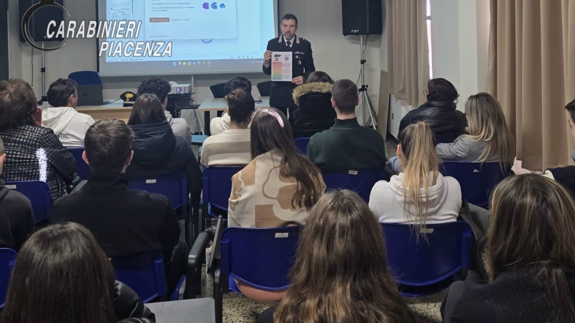Legalità e rispetto delle regole: i carabinieri presentano il bullizzometro