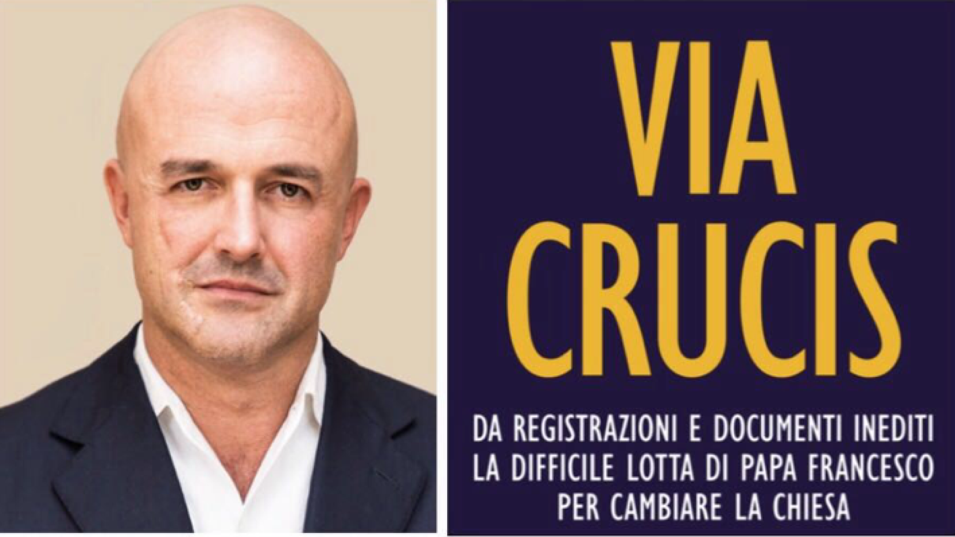 "Felice per il trionfo di Spotlight". Mercoledì Nuzzi a Piacenza presenta "Via Crucis"