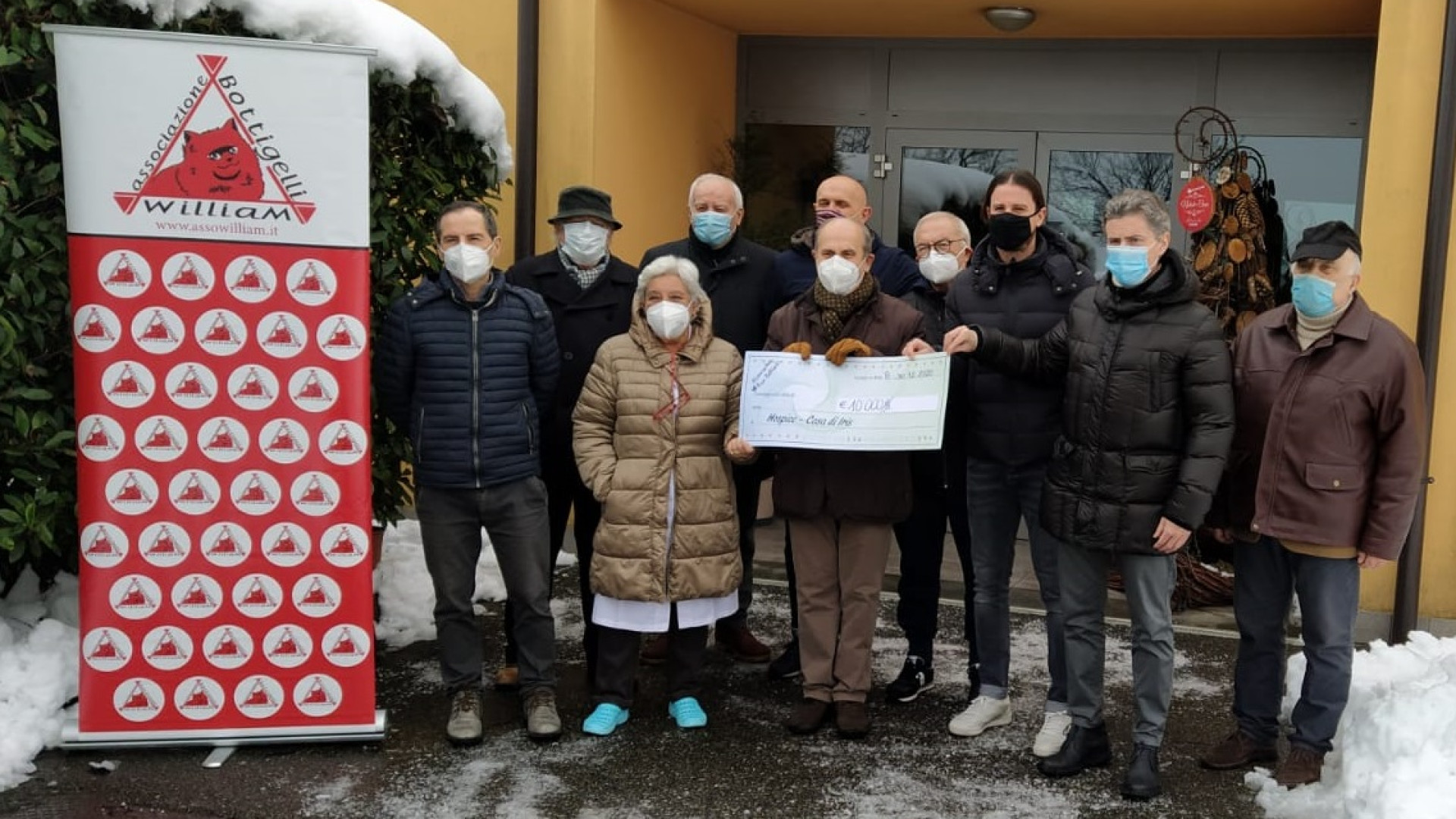 Associazione Bottigelli dona 10mila euro alla Casa di Iris. Anno di solidarietà
