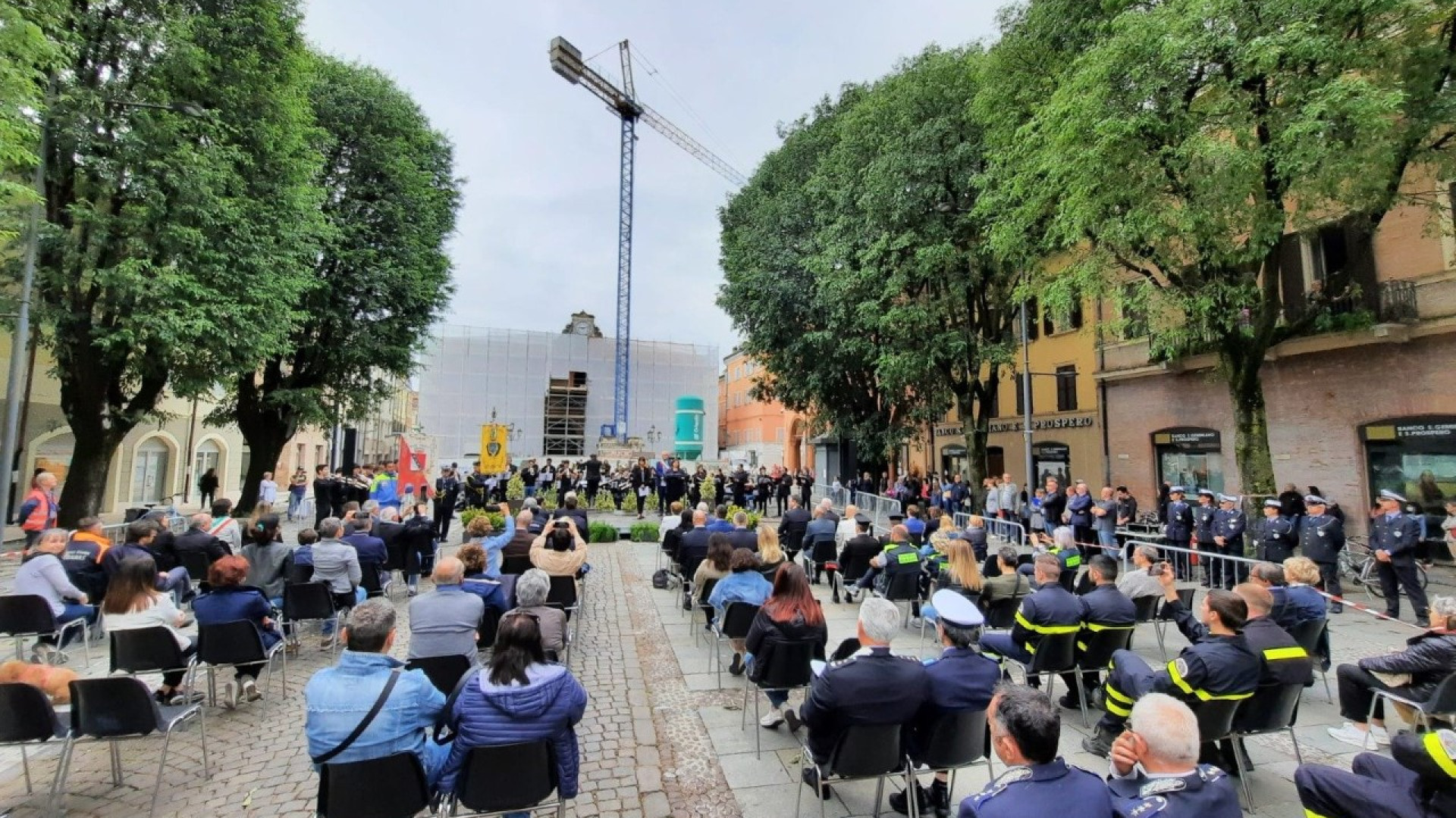 La Polizia locale di Piacenza al decennale del sisma in Emilia. Poesie e ricordi
