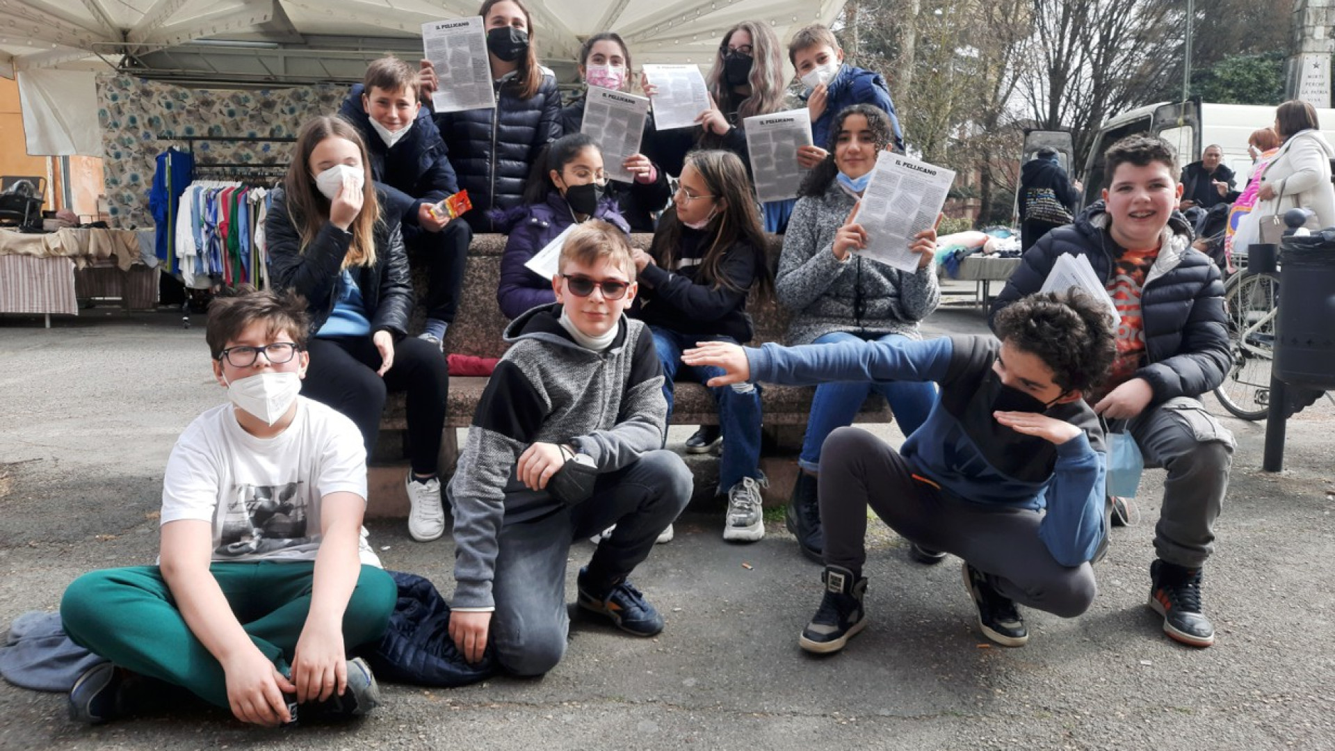 A Carpaneto, strilloni per un giorno grazie al giornalino scolastico “Il Pellicano”
