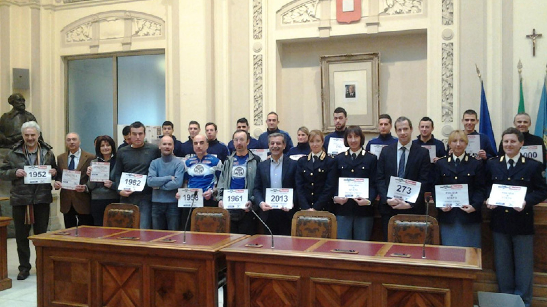 Verso la Placentia Marathon: consegnati i pettorali alle autorità in gara