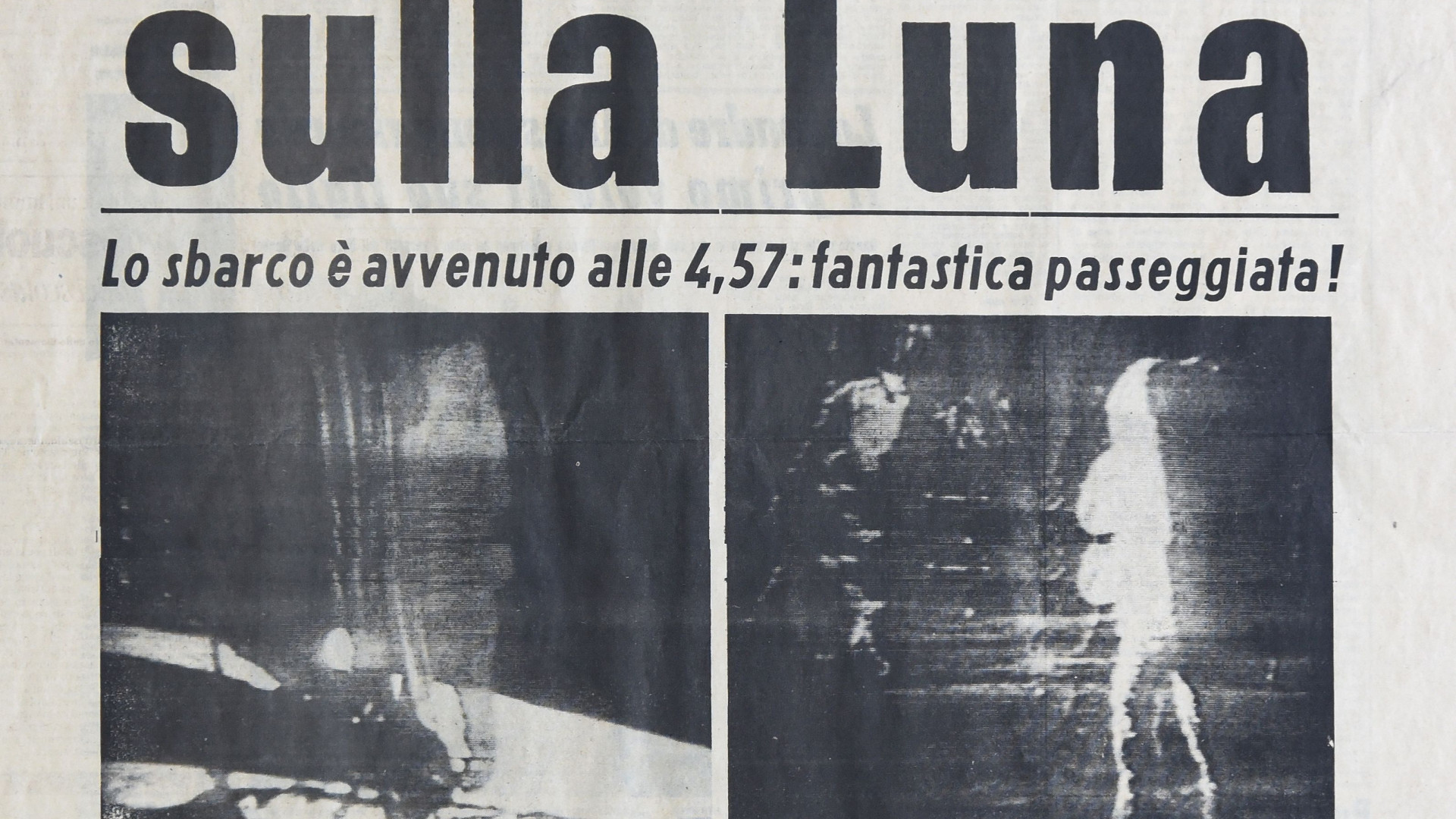 "Due uomini sulla Luna": 50 anni fa lo storico sbarco. Il racconto di Libertà in uno speciale
