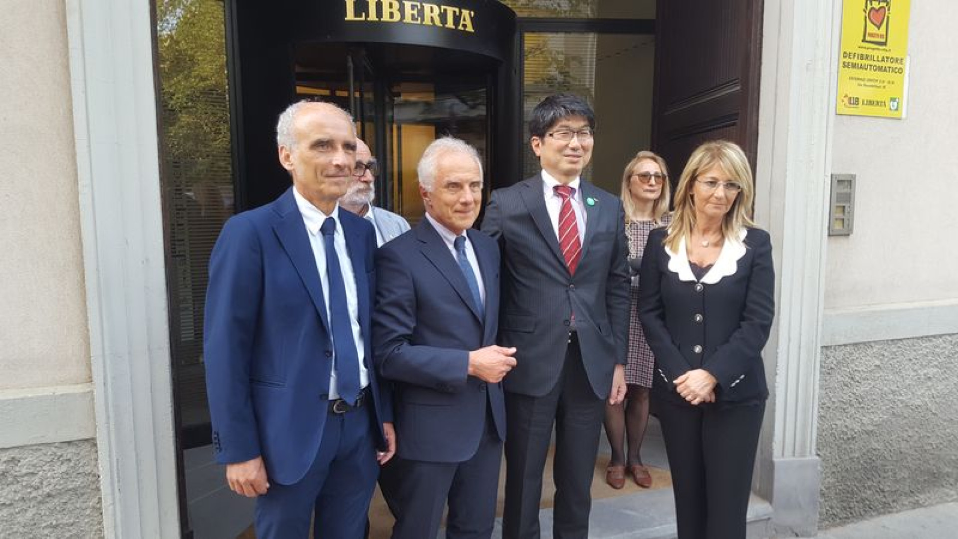 Ponte di Pace tra Piacenza e Nagasaki, il sindaco Tomihisa Taue a Libertà