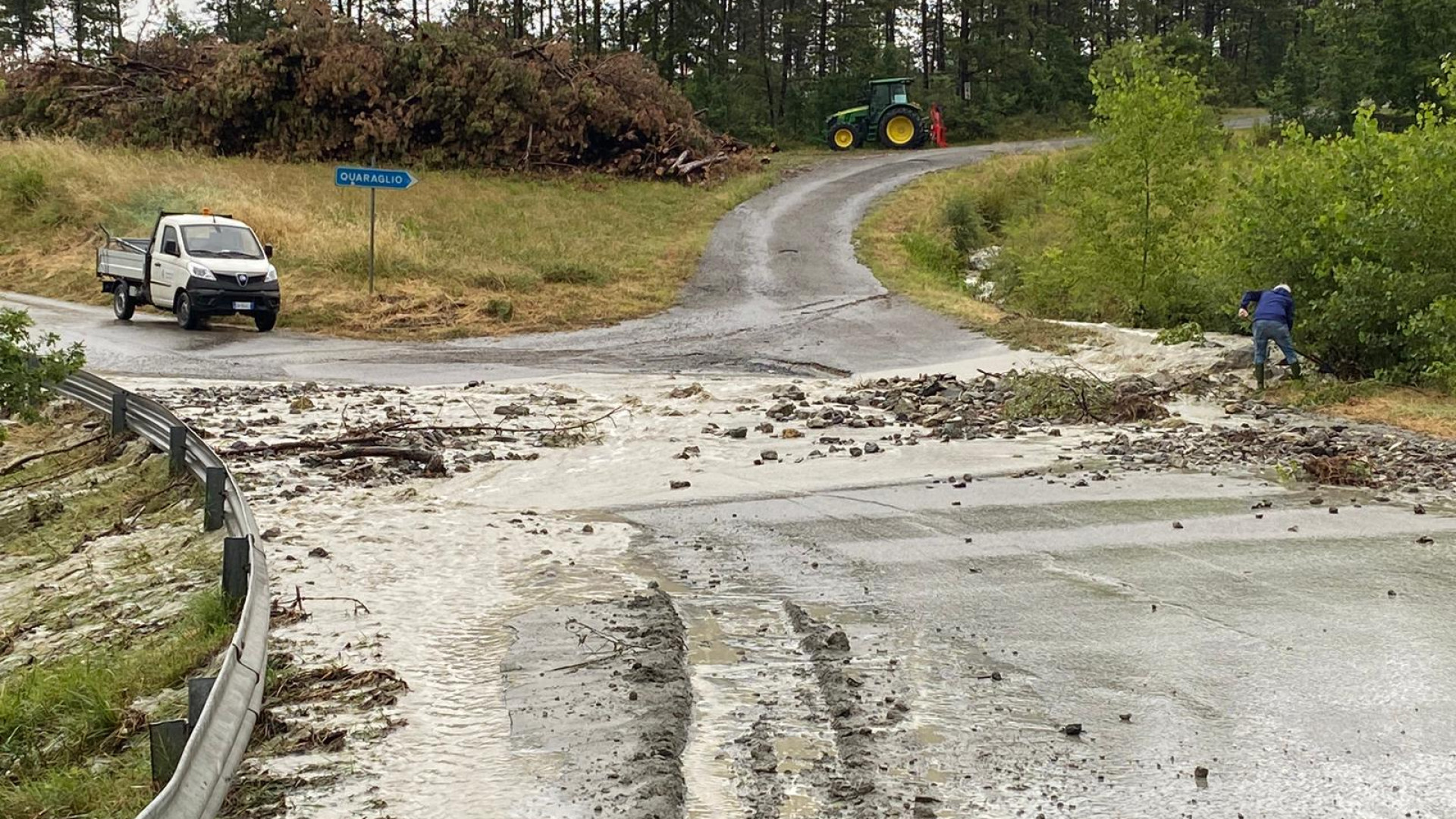Allerta meteo prolungata: rischio idrogeologico nel Piacentino per piene e frane