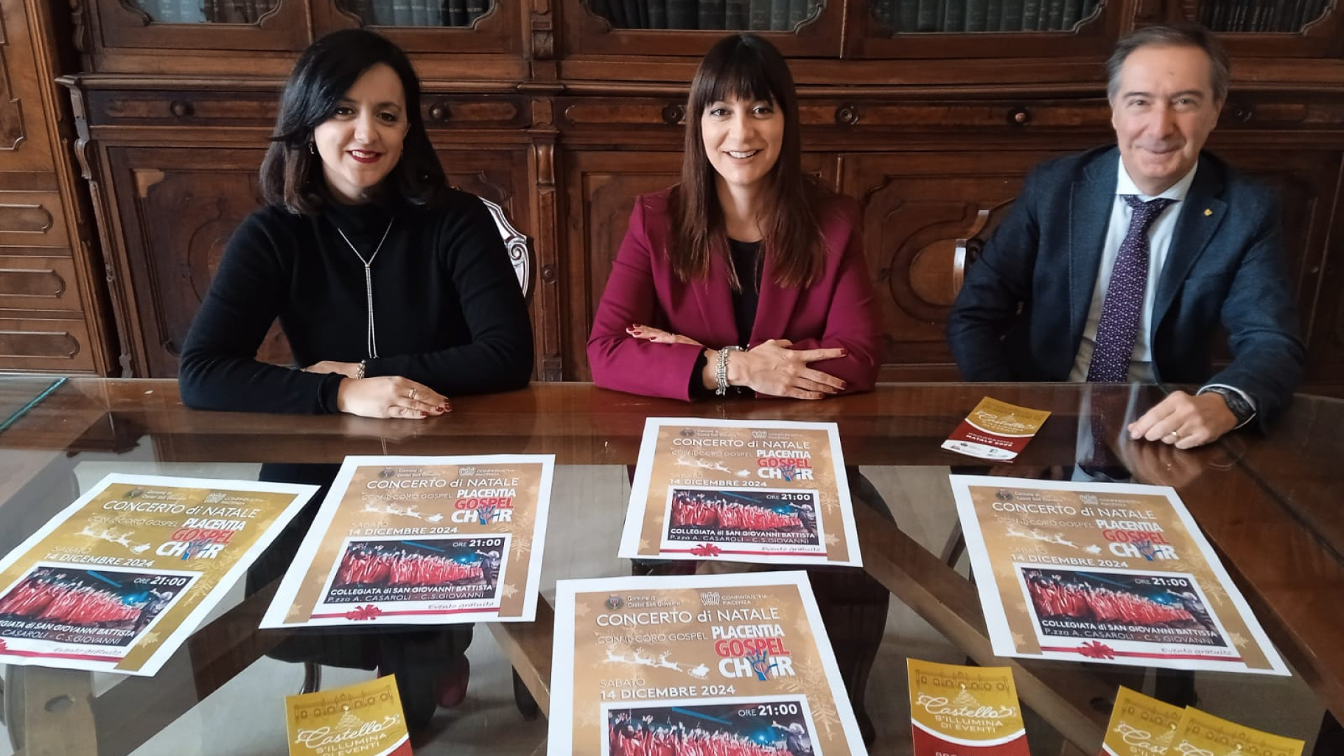 Placentia Gospel Choir, sabato concerto di Natale |in Collegiata a Castello