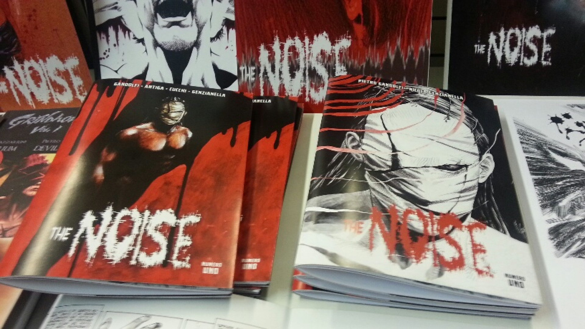 Horror e mistero nel fumetto piacentino "The Noise". Ecco il primo numero