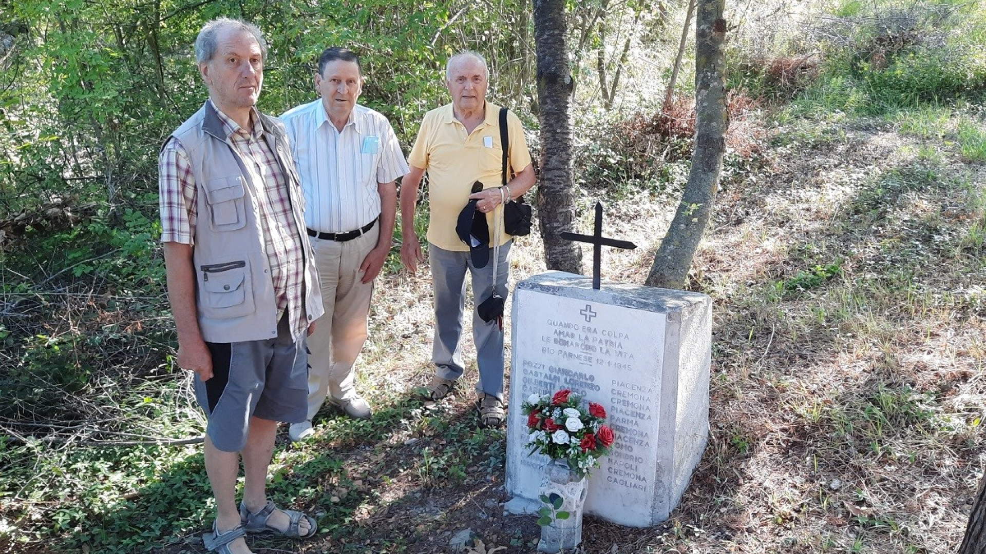 Il figlio di un sottufficiale nazista tra i luoghi della Resistenza piacentina