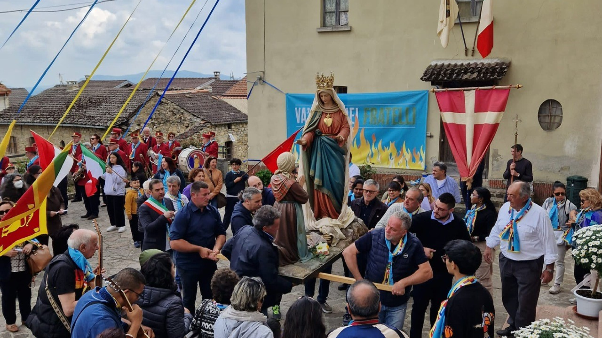 Dal Sud America e Sri Lanka per la Pentecoste dei popoli a Mareto. "Emozione unica"