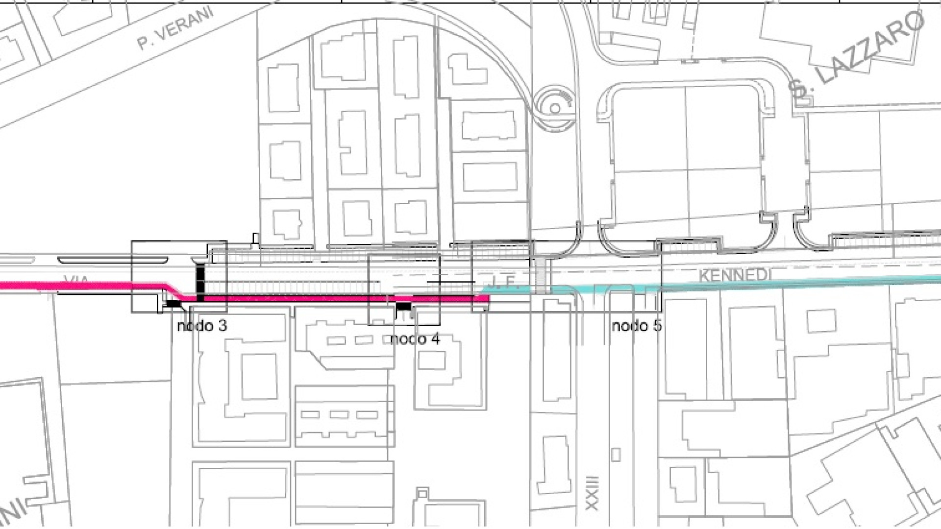 Fiorenzuola, in arrivo ciclopedonale in via Kennedy: progetto da 82mila euro