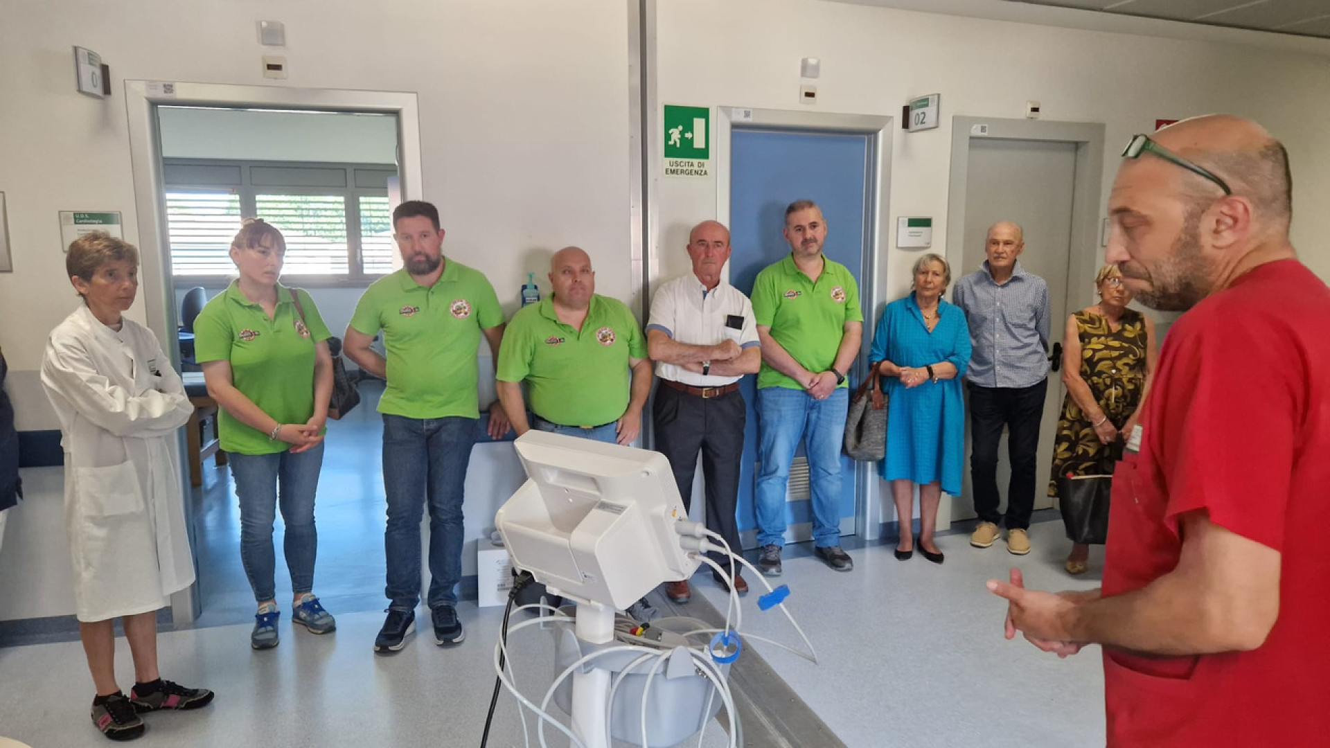 Fiorenzuola, donazione a Oncoematologia nella memoria di Karina Liberi