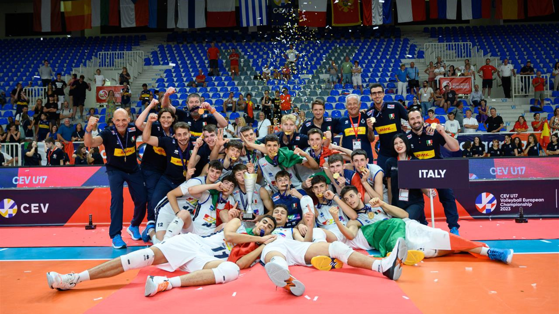 Volley, Manuel Zlatanov è campione d'Europa con la Nazionale Under 17