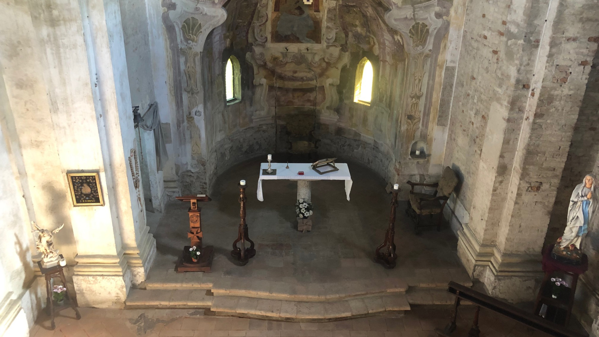 Chiesa di Le Mose, il sogno dei templari: "Completare il restauro, ma servono fondi"