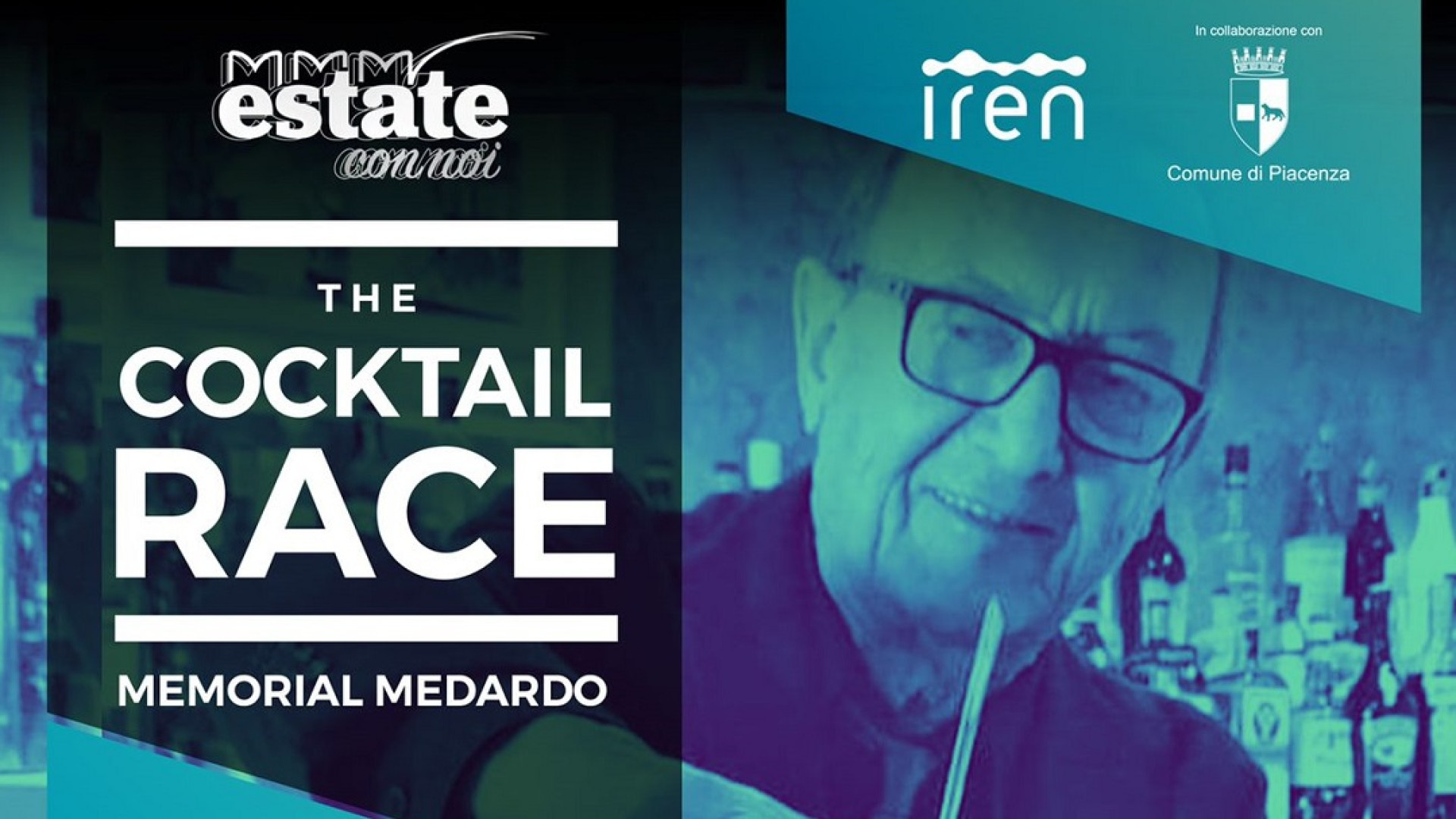 Stasera in piazza Cavalli la gara di cocktail dedicata a Medardo, re dei barman