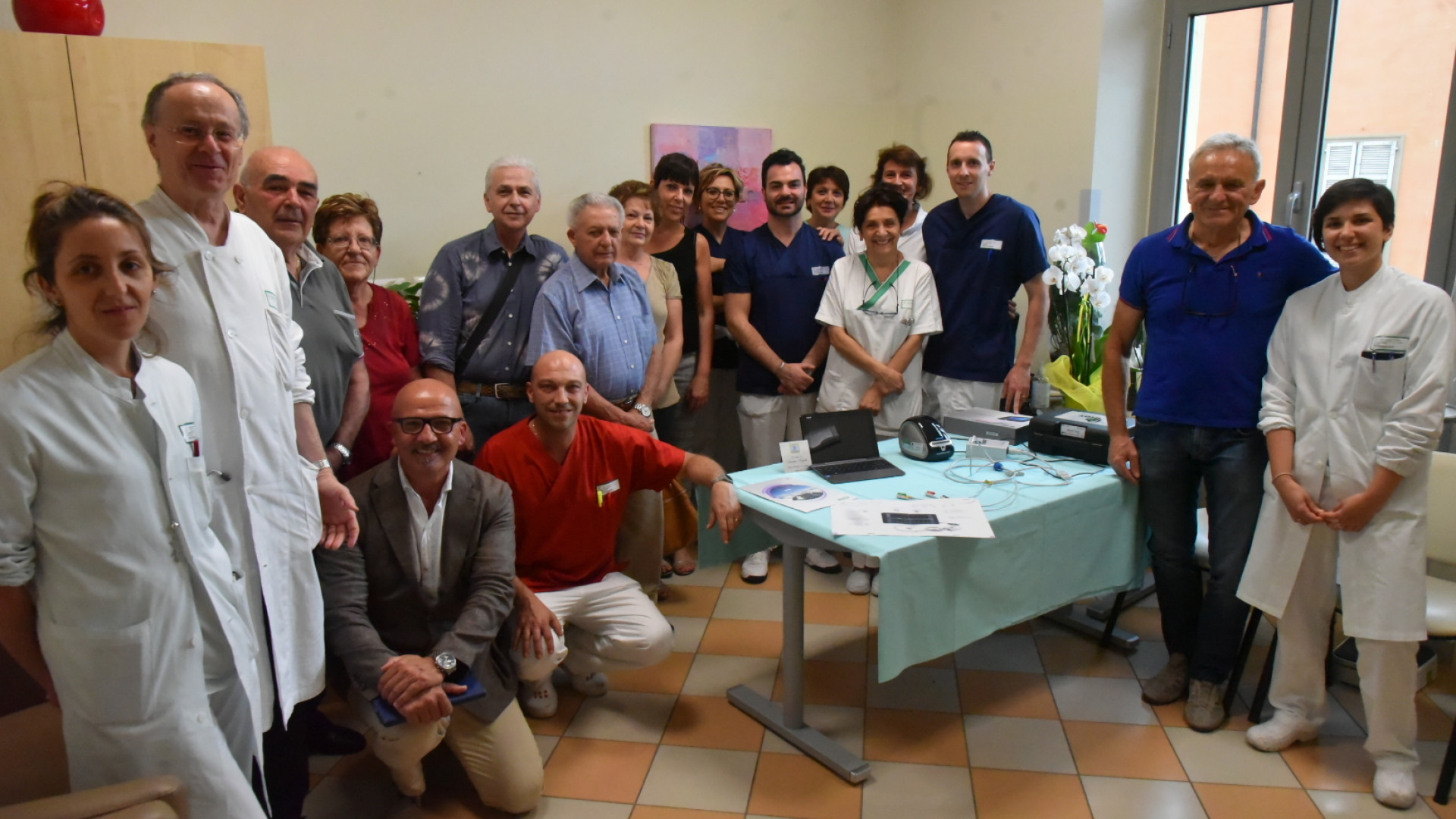 Nuovo ecografo all'avanguardia donato a Oncoematologia
