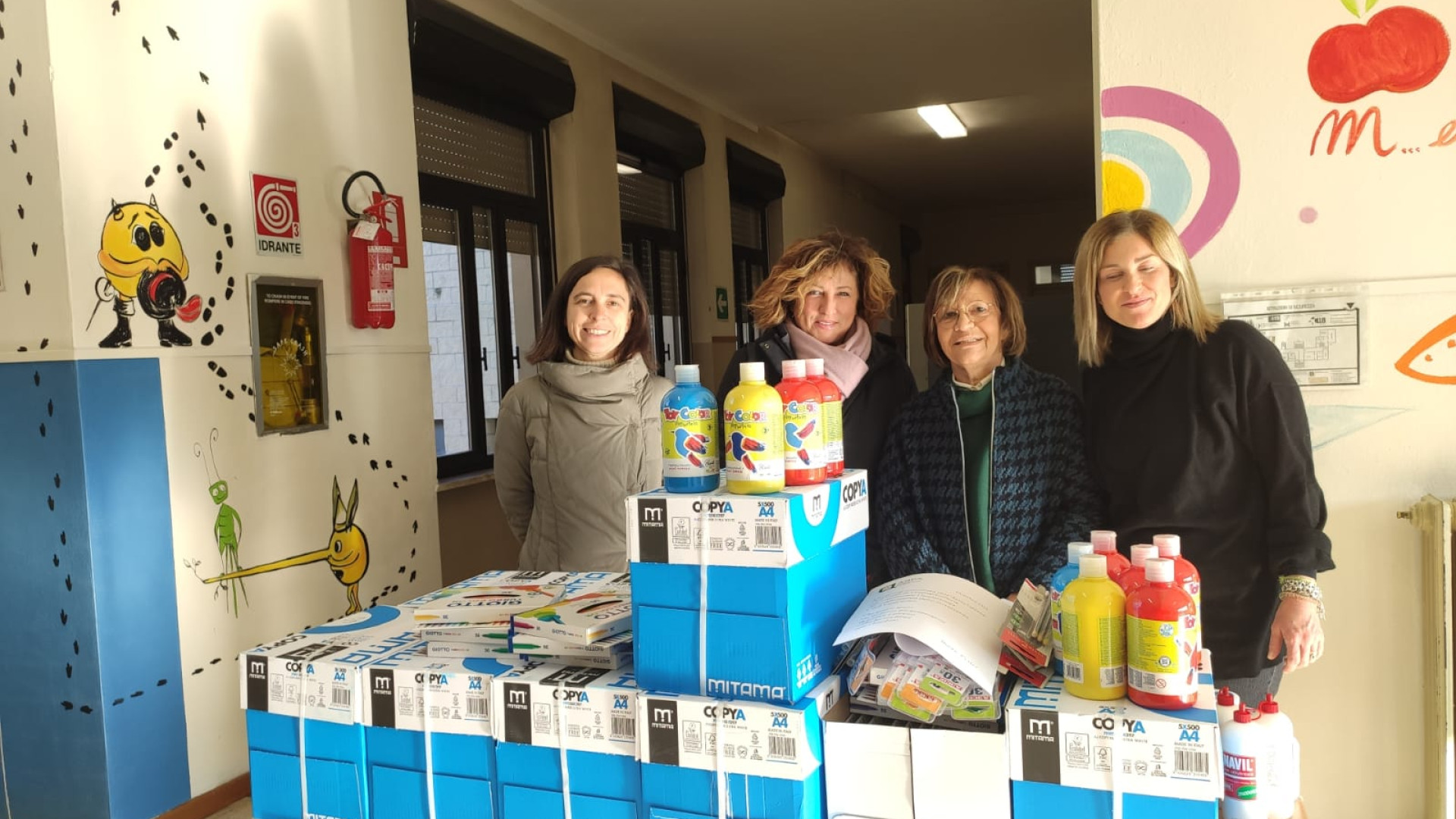 Doni per tre primarie dai pensionati di Confagricoltura Anpa di Piacenza