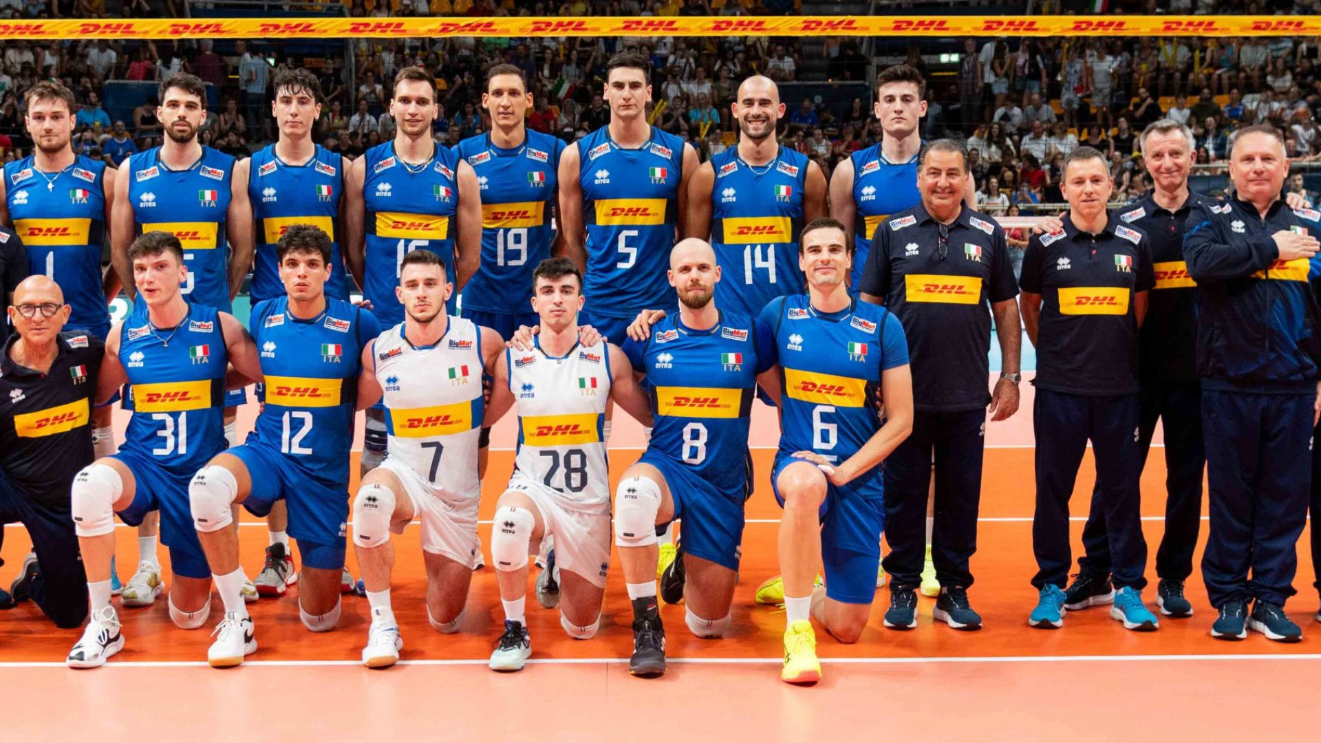 Volley, sei giocatori della Gas Sales Bluenergy impegnati alle Olimpiadi di Parigi