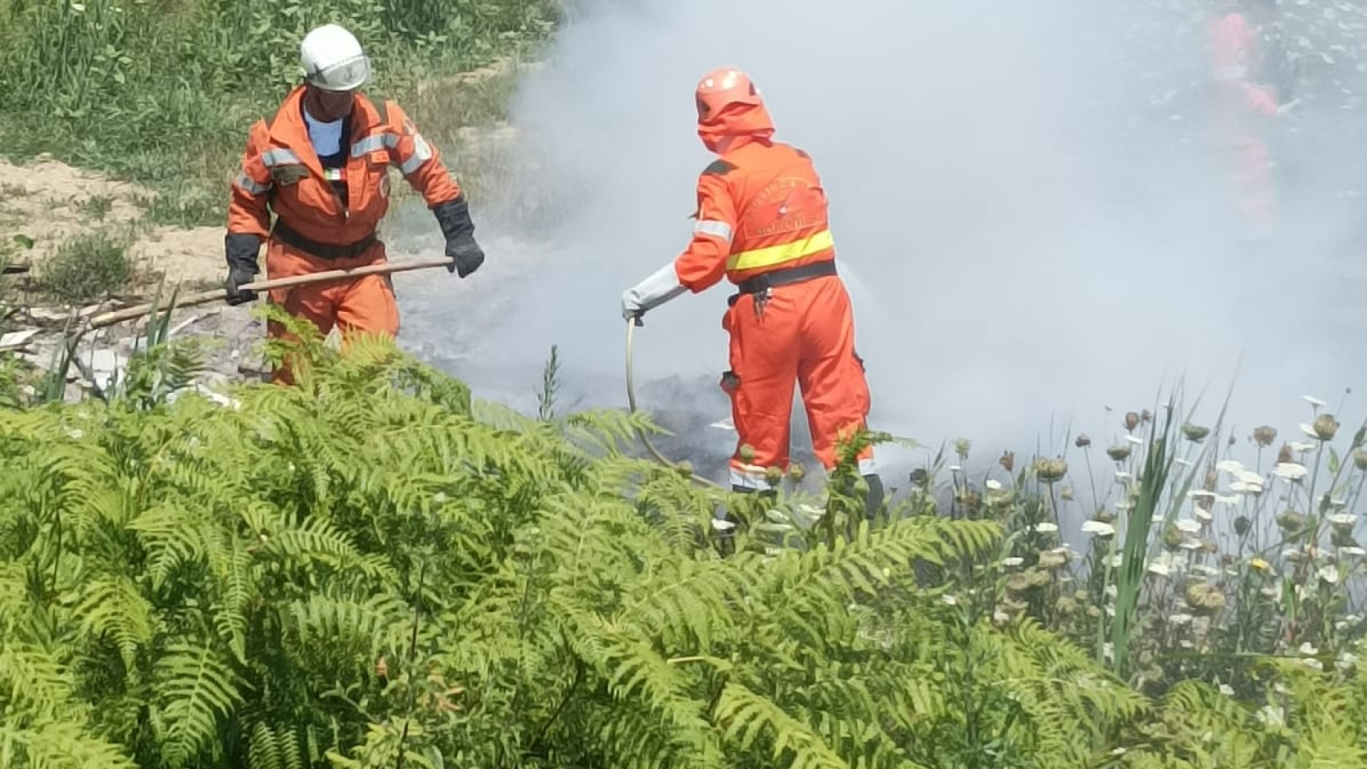 Armati di binocolo per scorgere incendi: settimana in Calabria per la squadra Aib