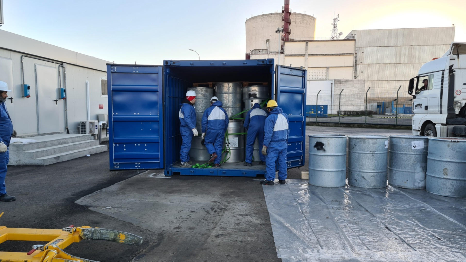 Rientrati alla centrale di Caorso i manufatti radioattivi trattati in Slovacchia