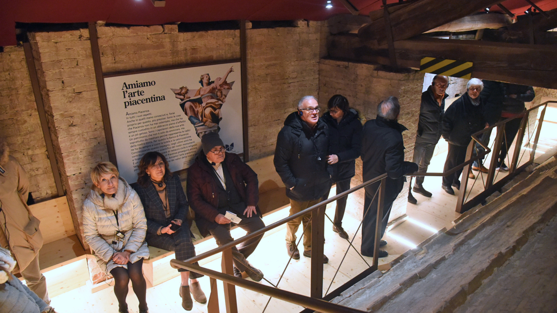 Piacenza 2020, salita in quota a S.Francesco con vista inedita su Piazza Cavalli