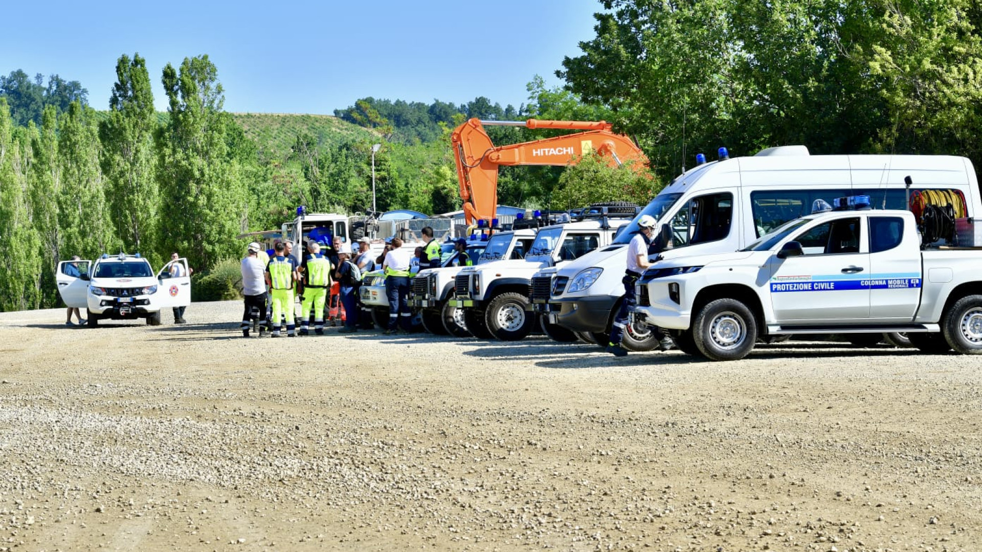 Incendi boschivi: giornata di addestramento per la Protezione Civile