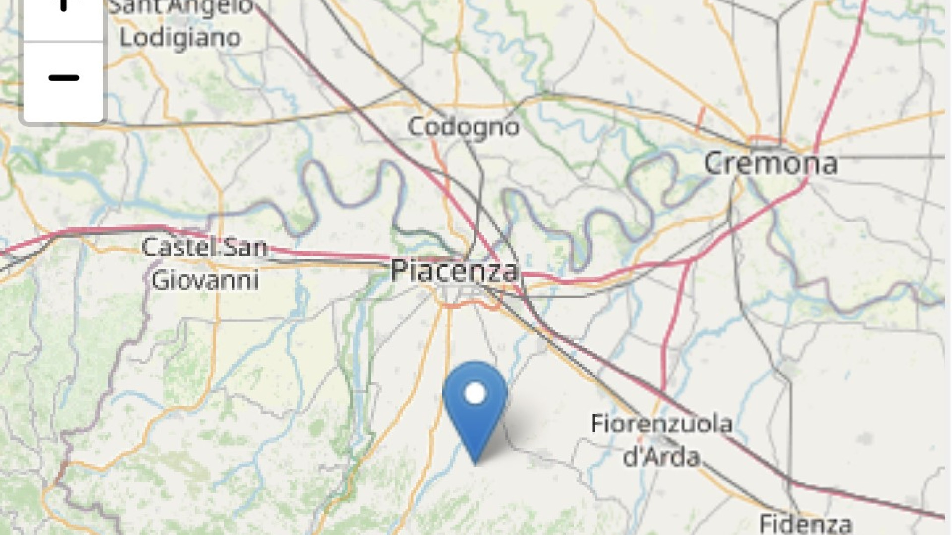 La terra continua a tremare: otto scosse tra Vigolzone, |San Giorgio e Carpaneto