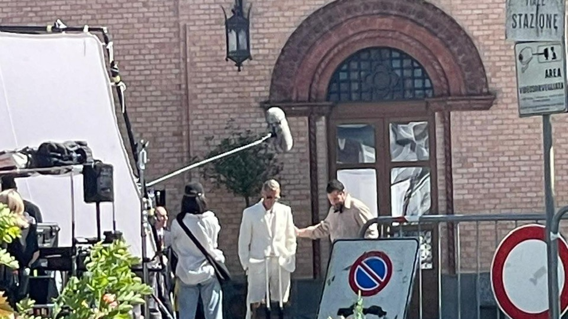 George Clooney e Adam Sandler a Caorso per un film GUARDA IL VIDEO