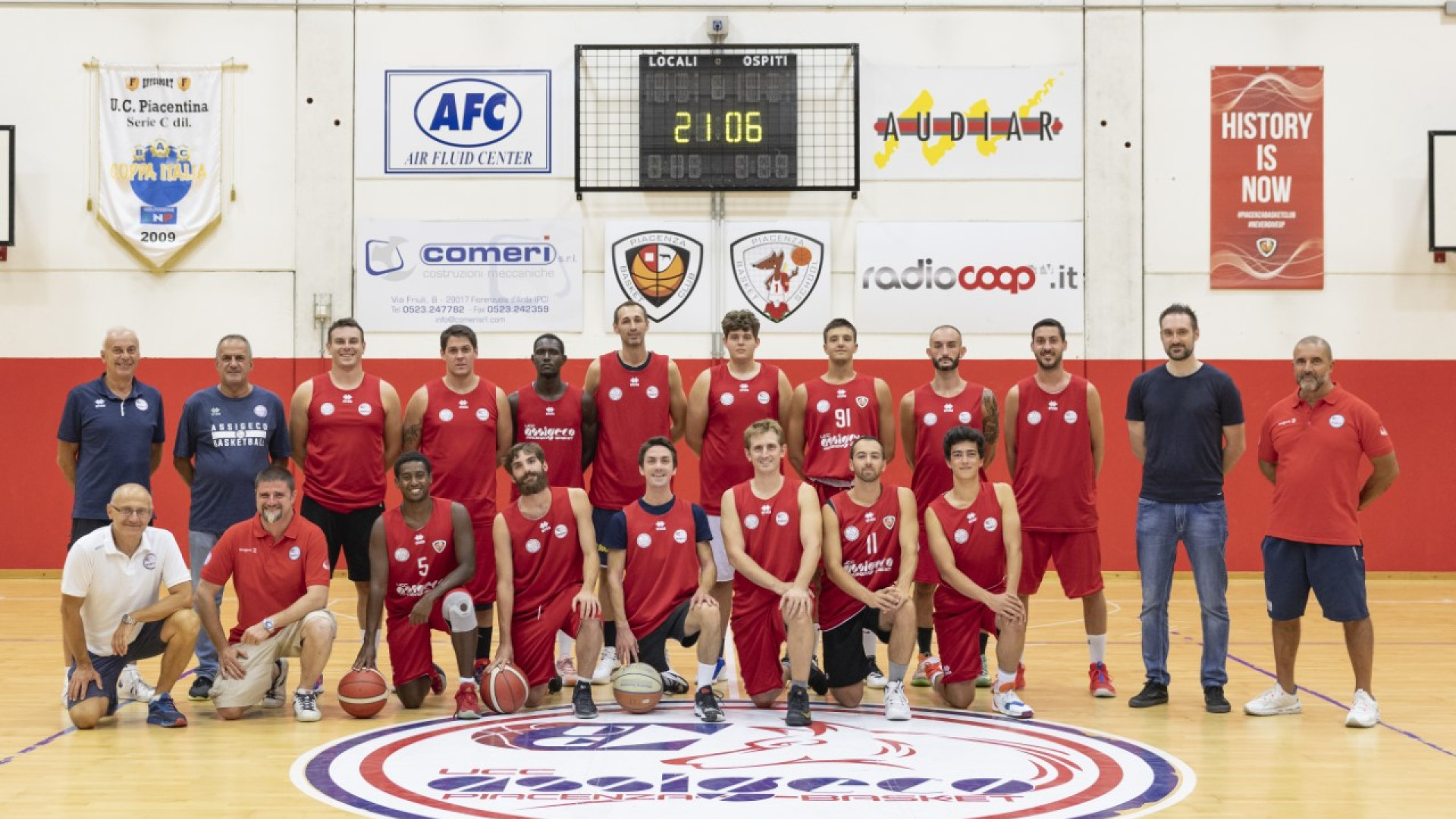 Promozione, partita la stagione del Piacenza Basket Club tra novità e conferme